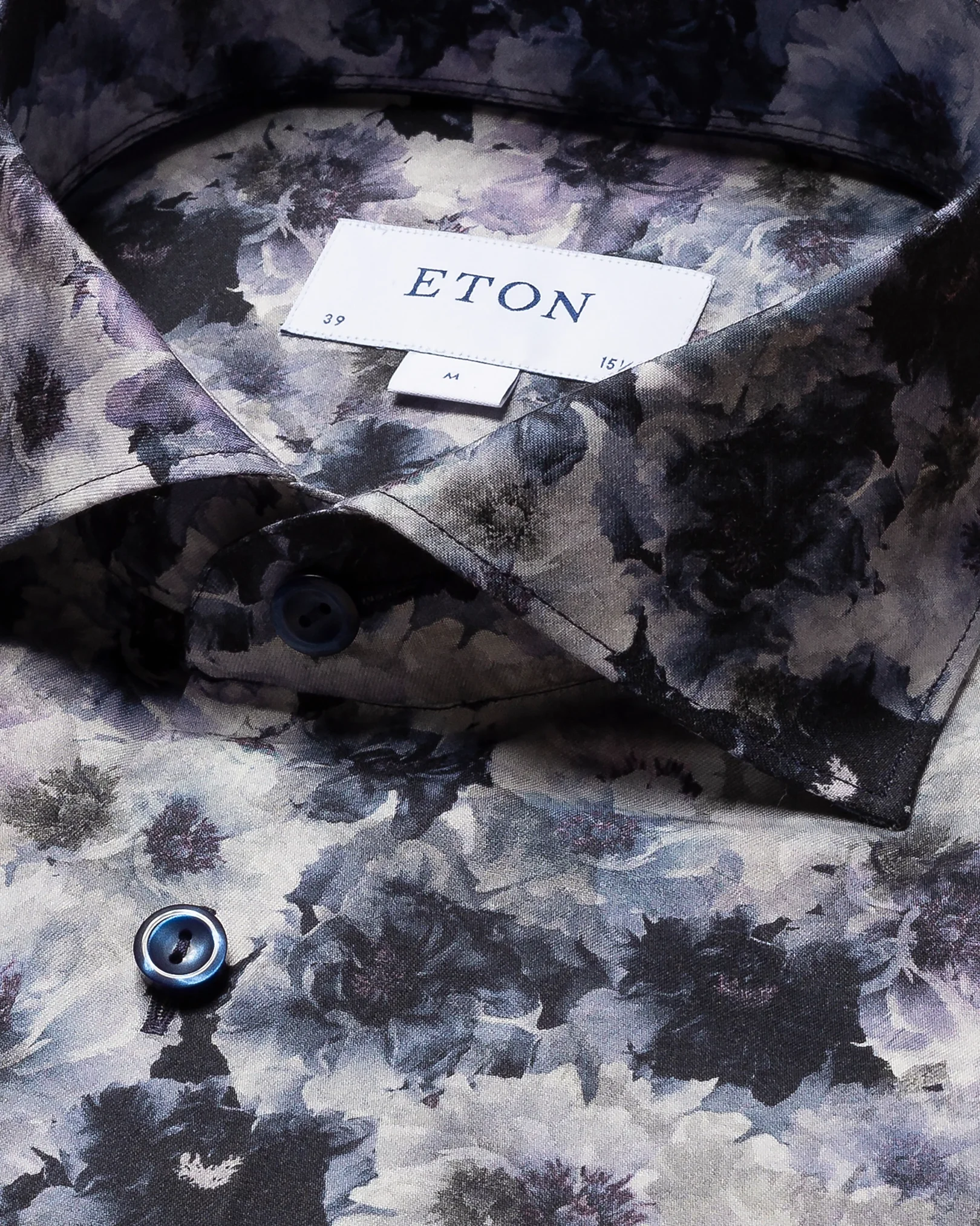 Eton - mid purple signature twill widespread