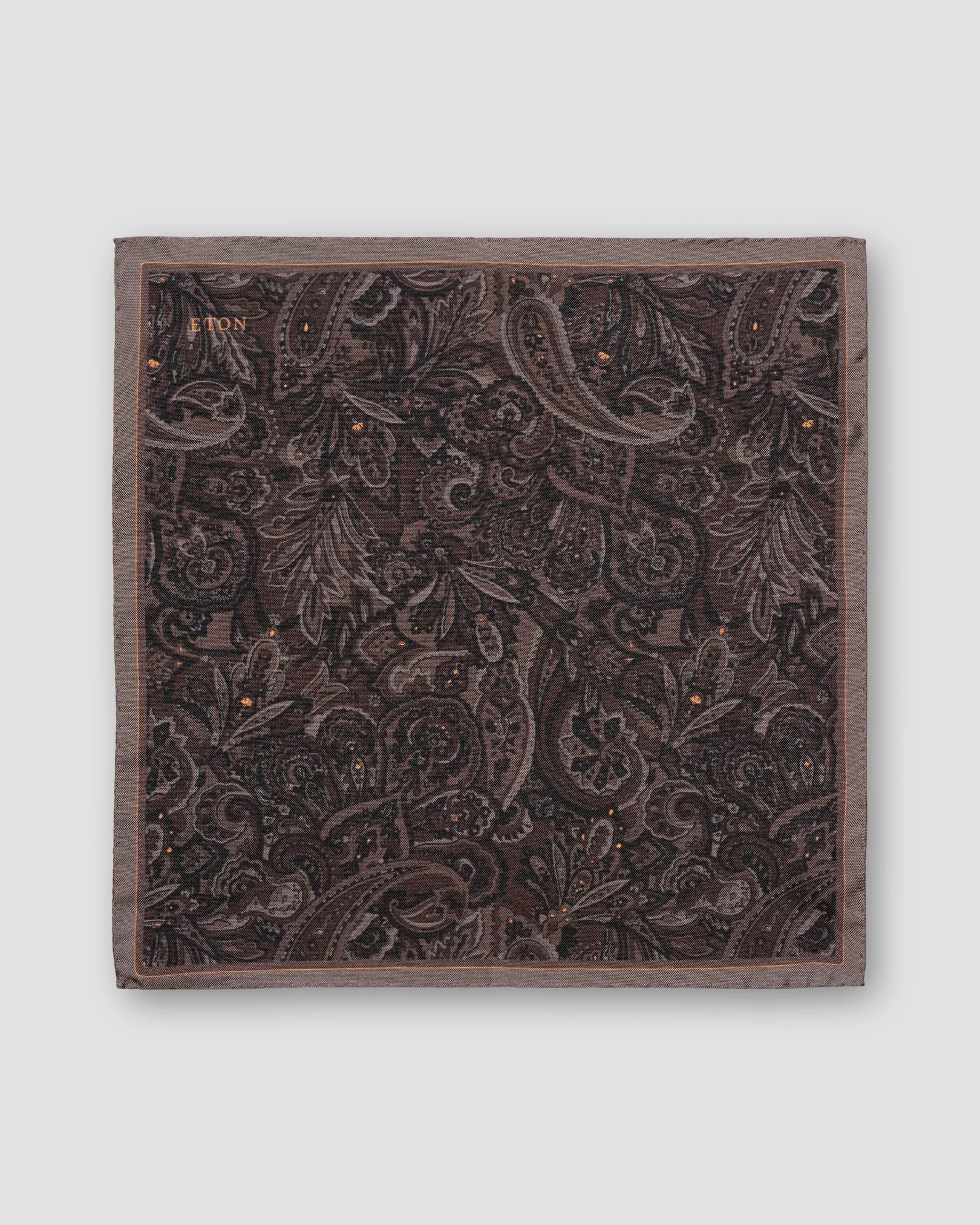 Eton - orange sophisticated pocket squares