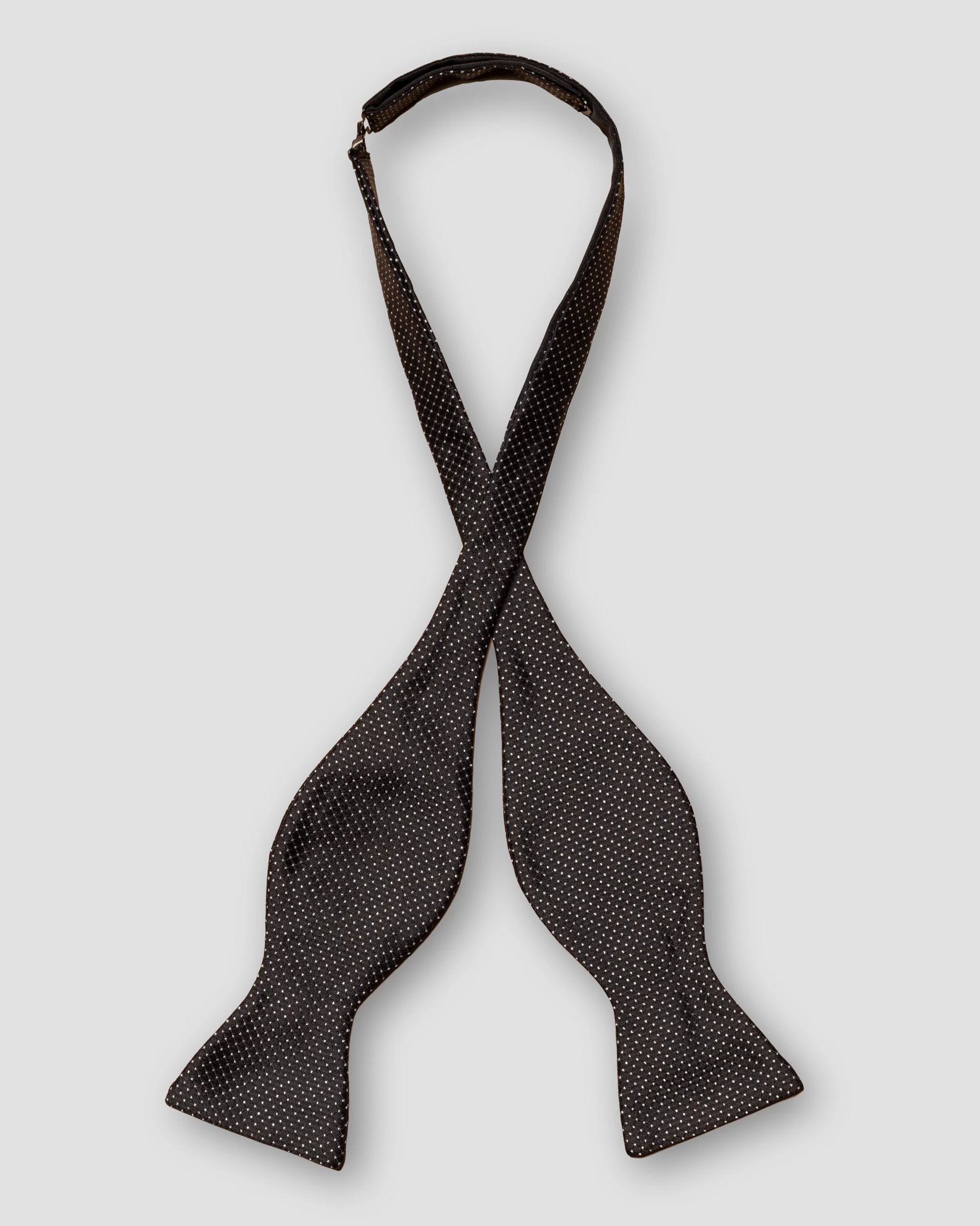 Eton - black evening bow tie