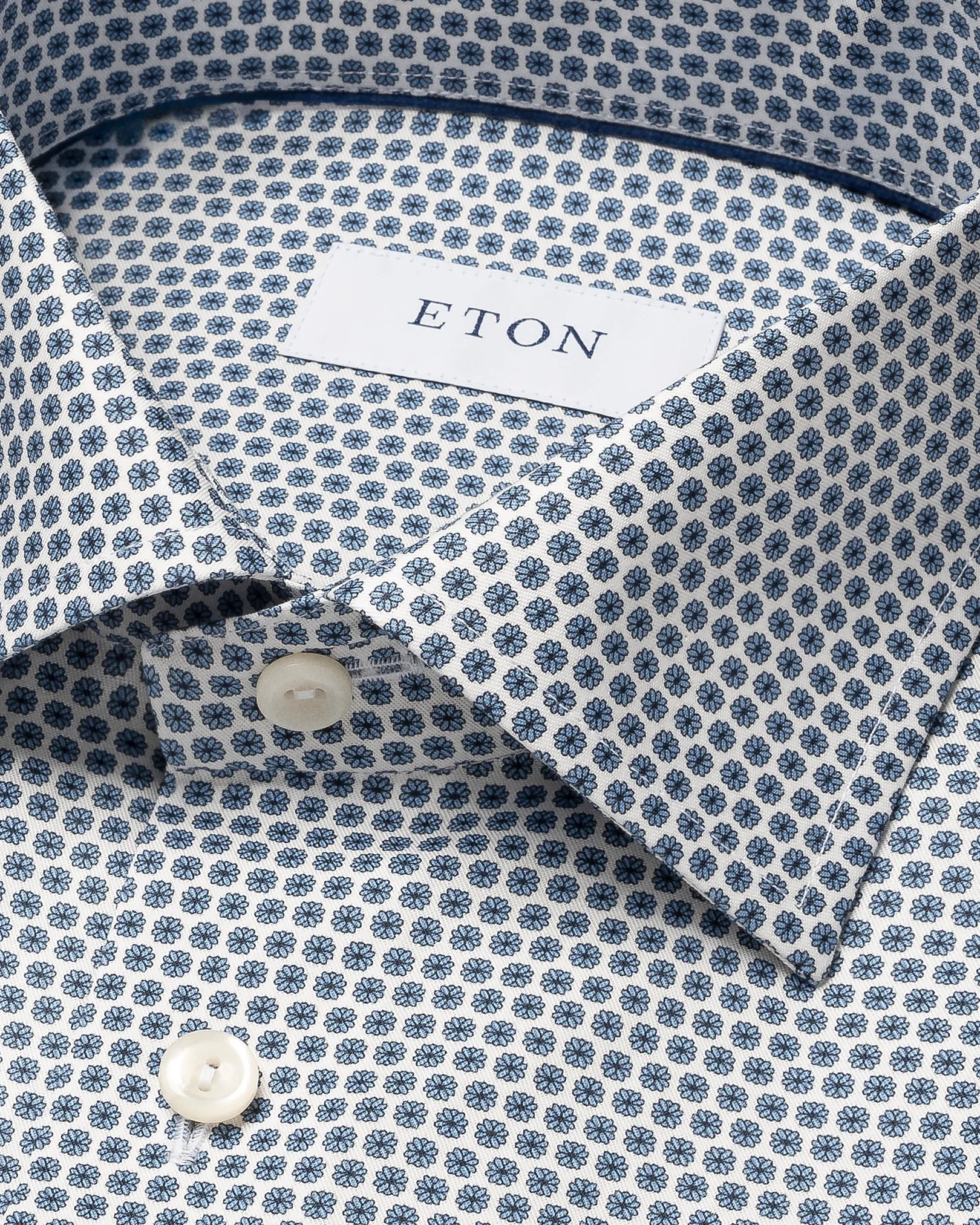 Eton - light blue dress twill shirt
