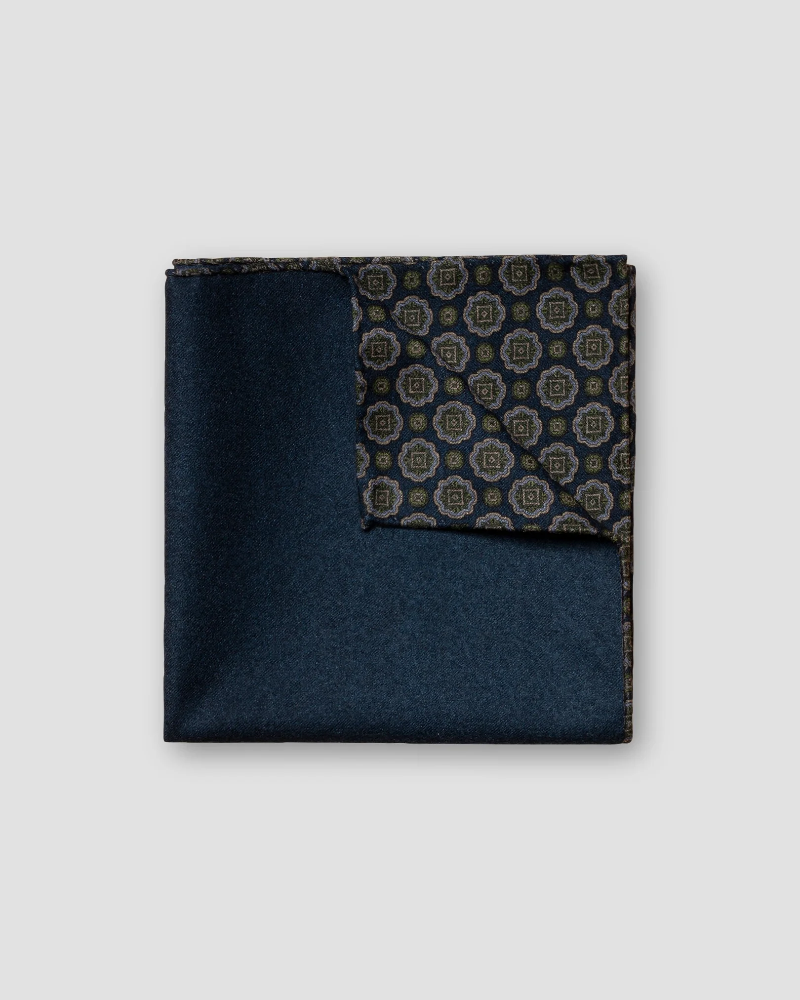 Eton - navy blue double printed