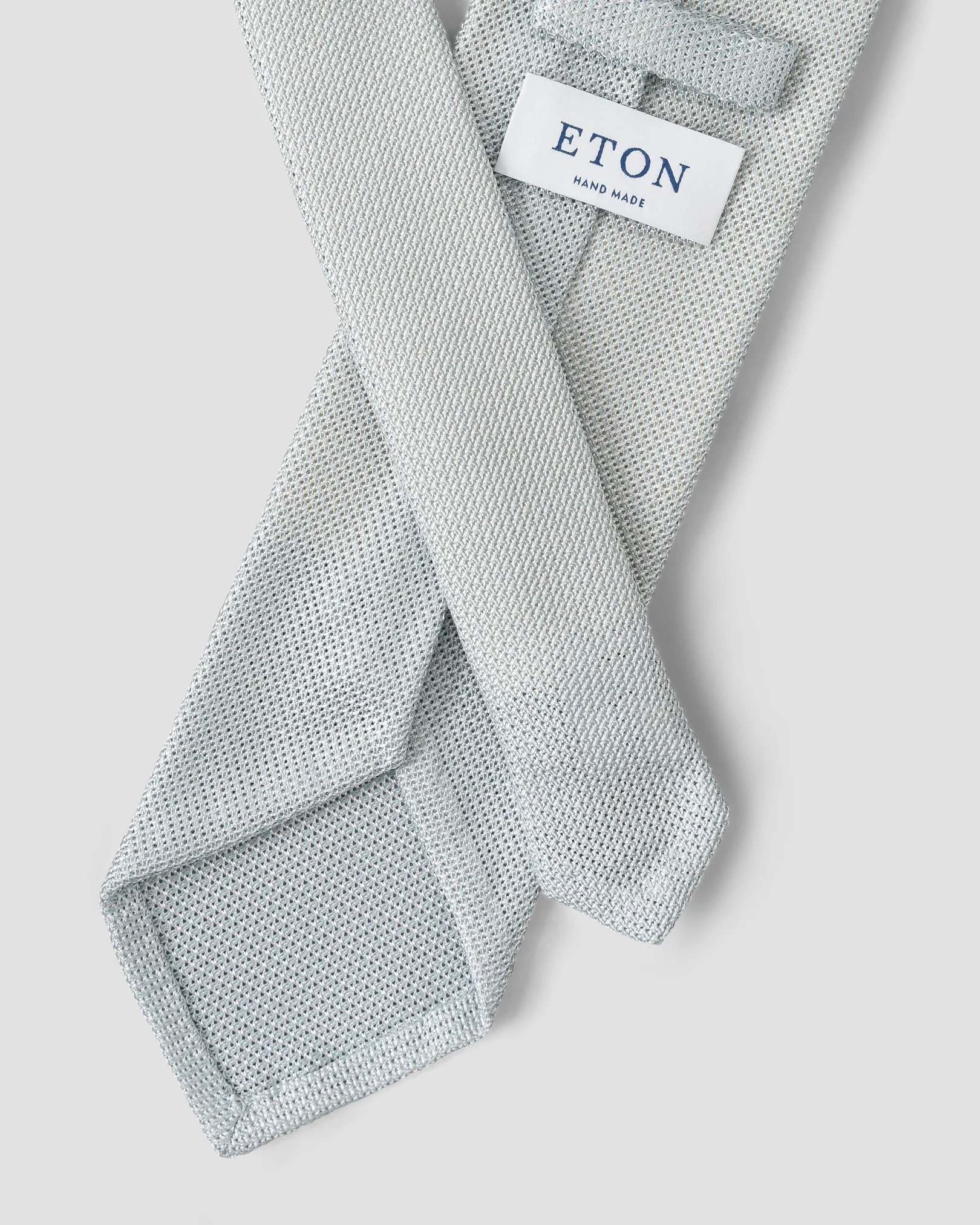 Eton - light blue garza fina tie