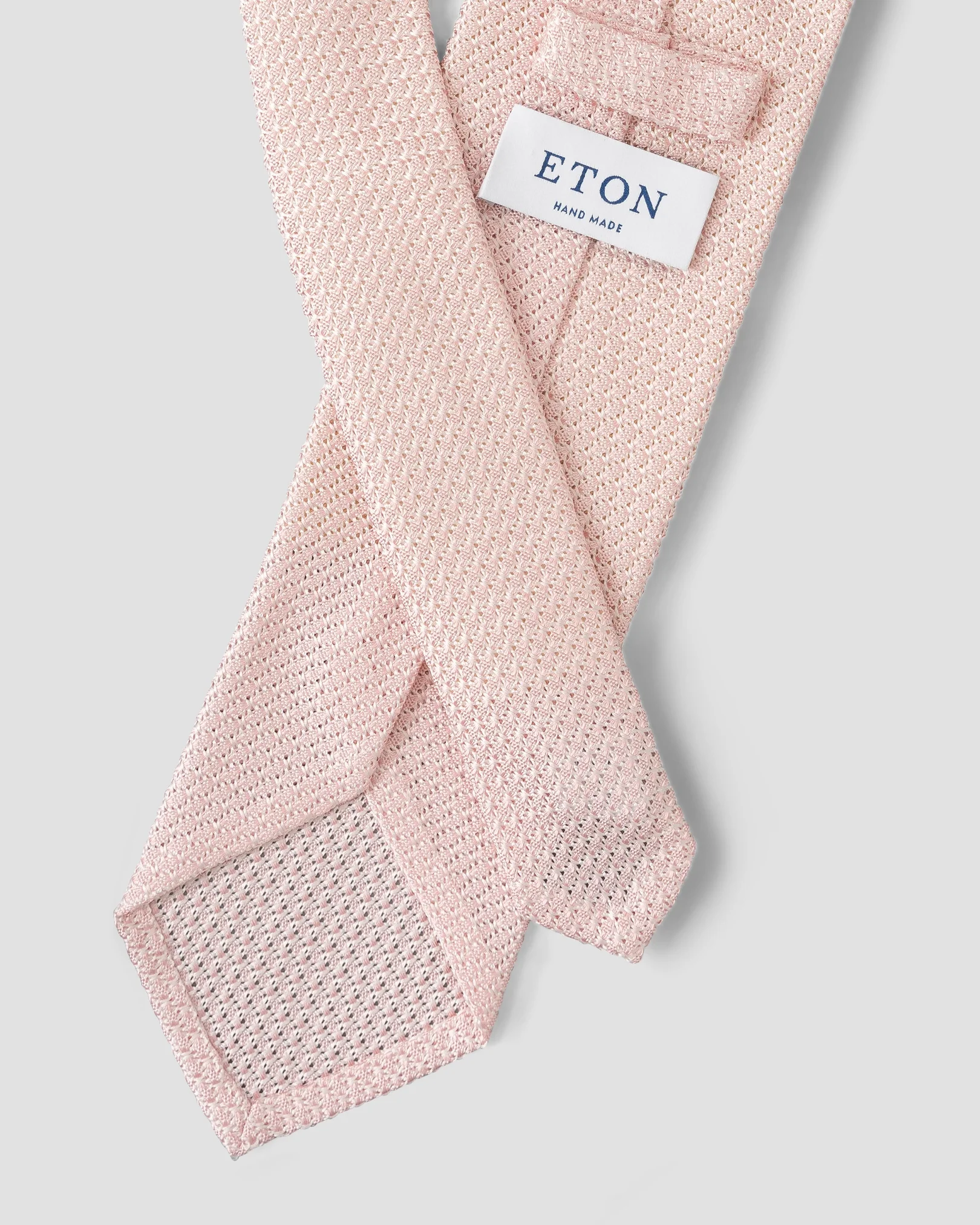 Eton - pink garza fina tie