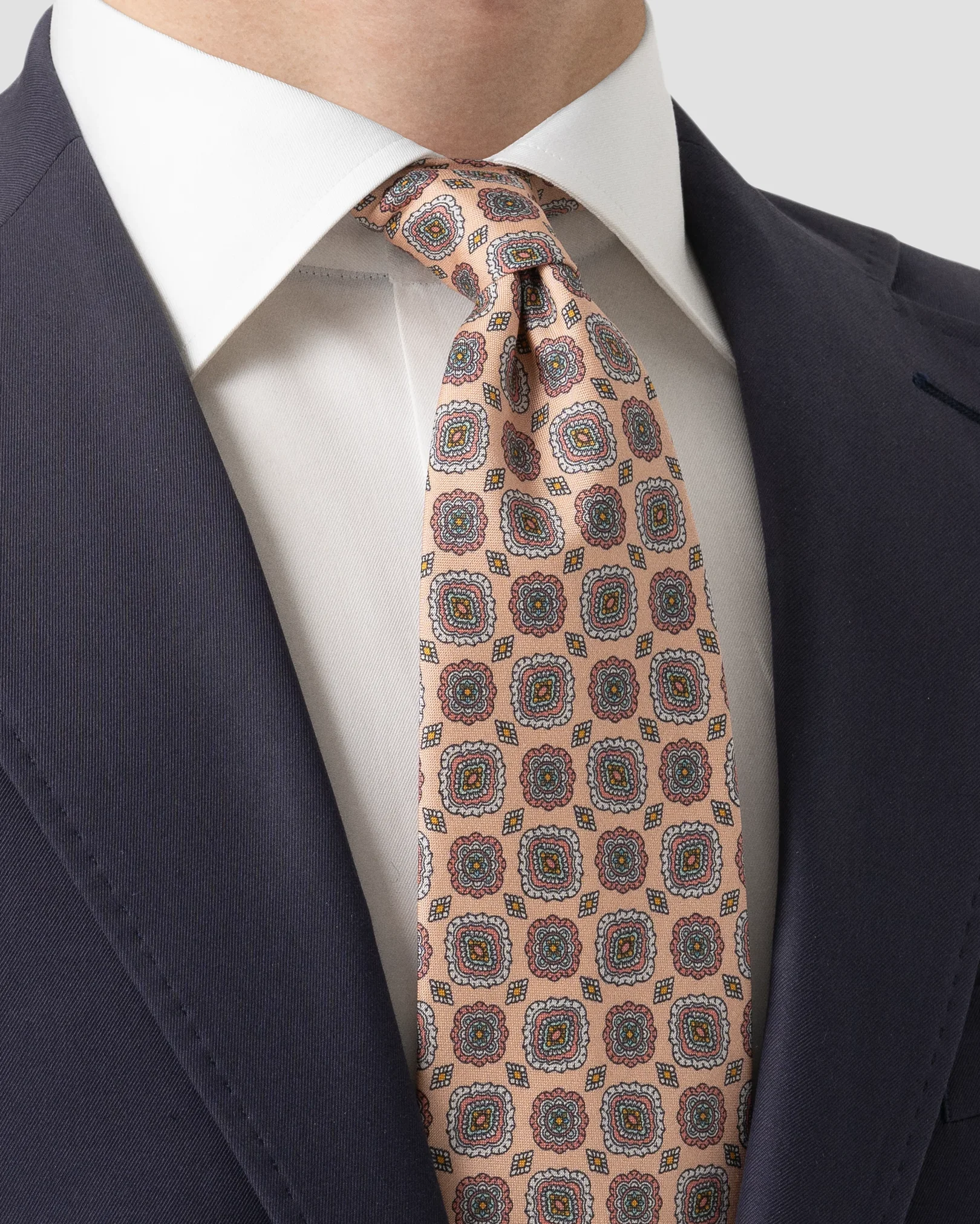 Eton - orange panama weave