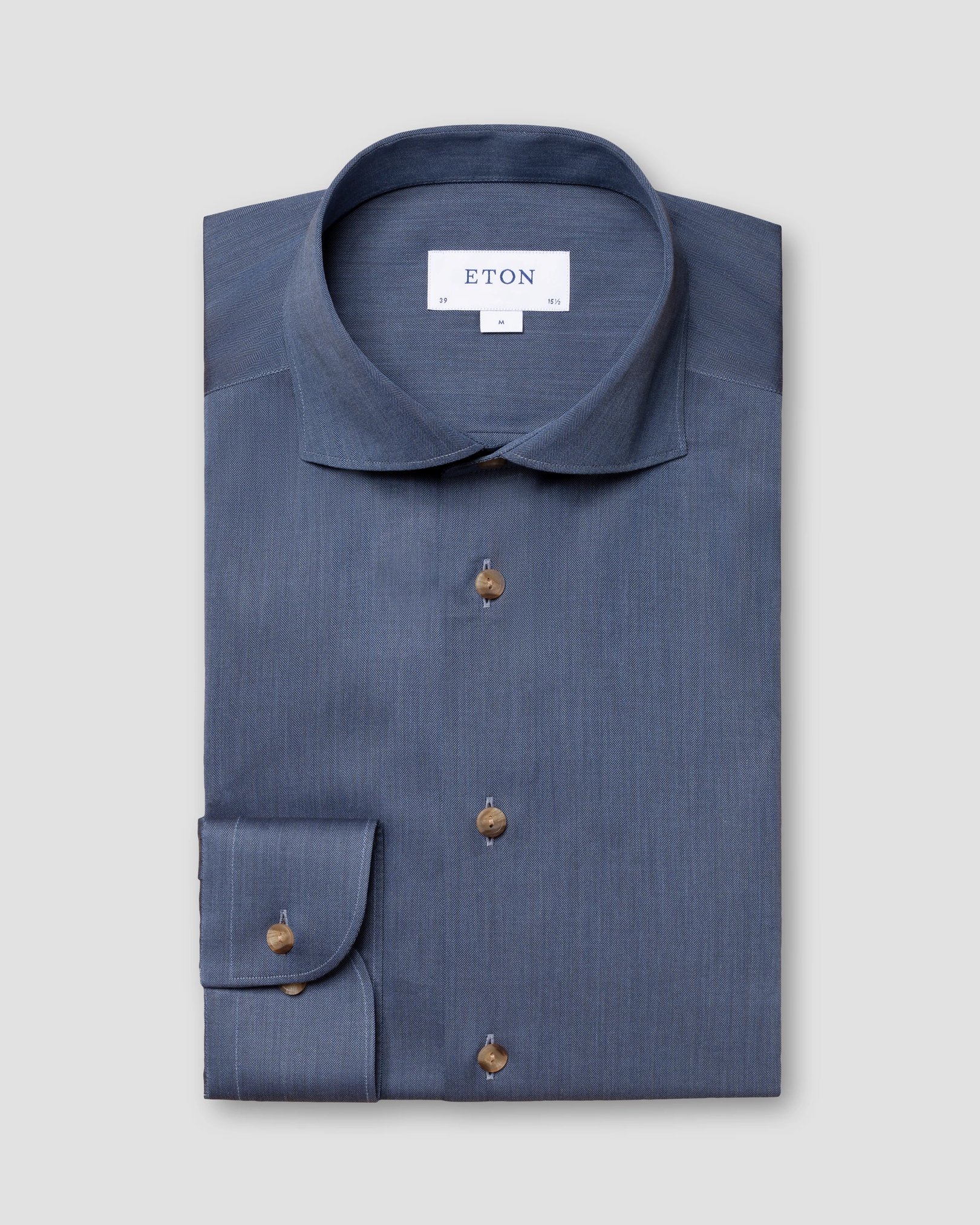 Eton - mid blue flannel