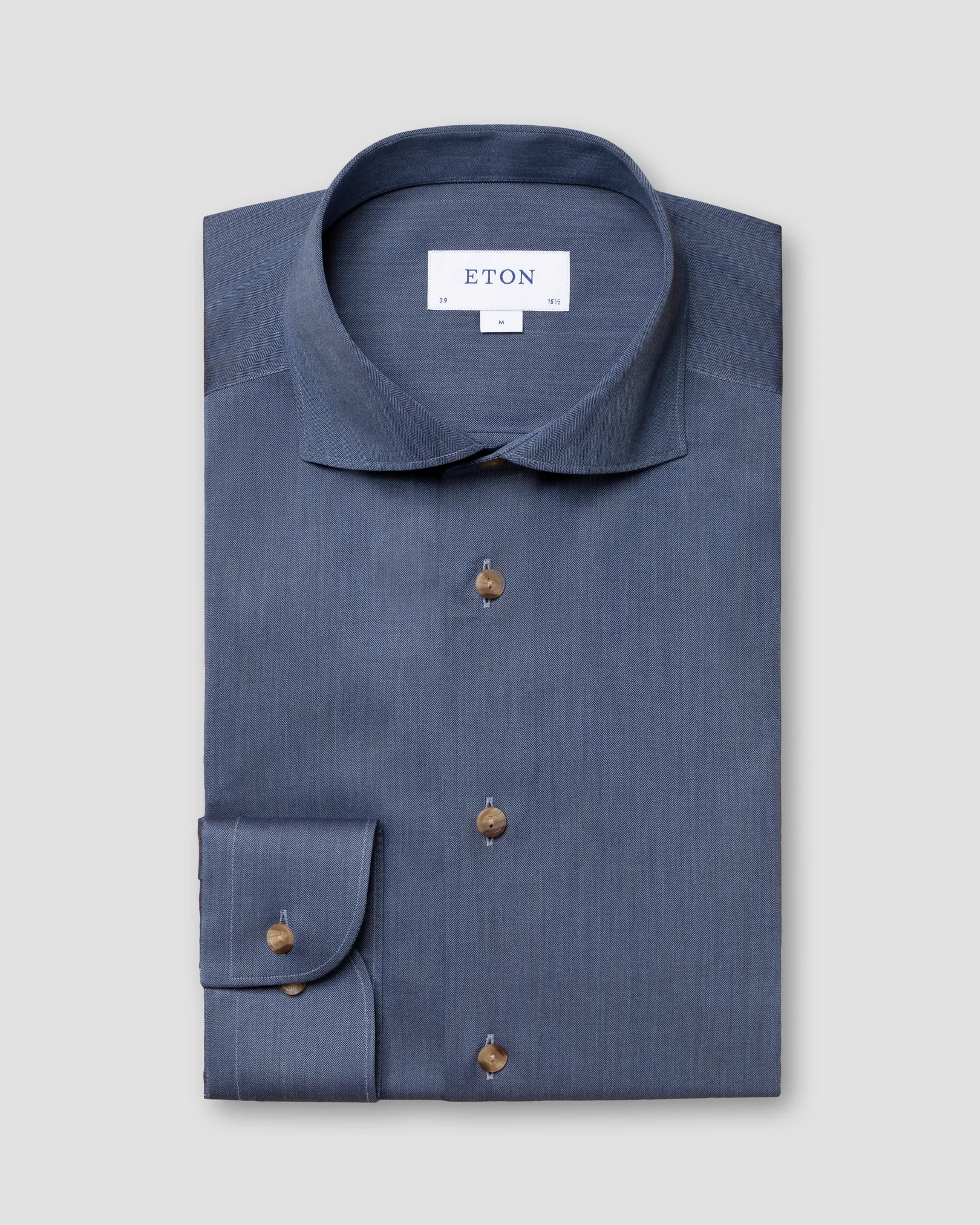 Eton - mid blue flannel