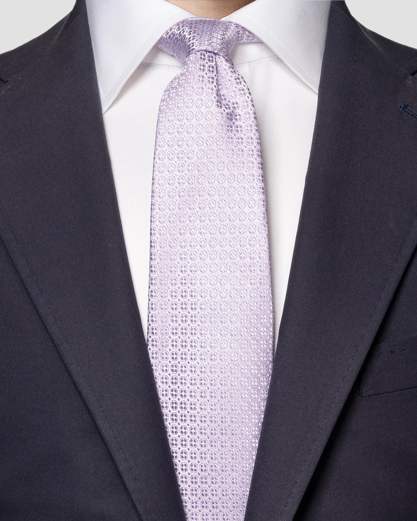 Eton - light purple medallion print