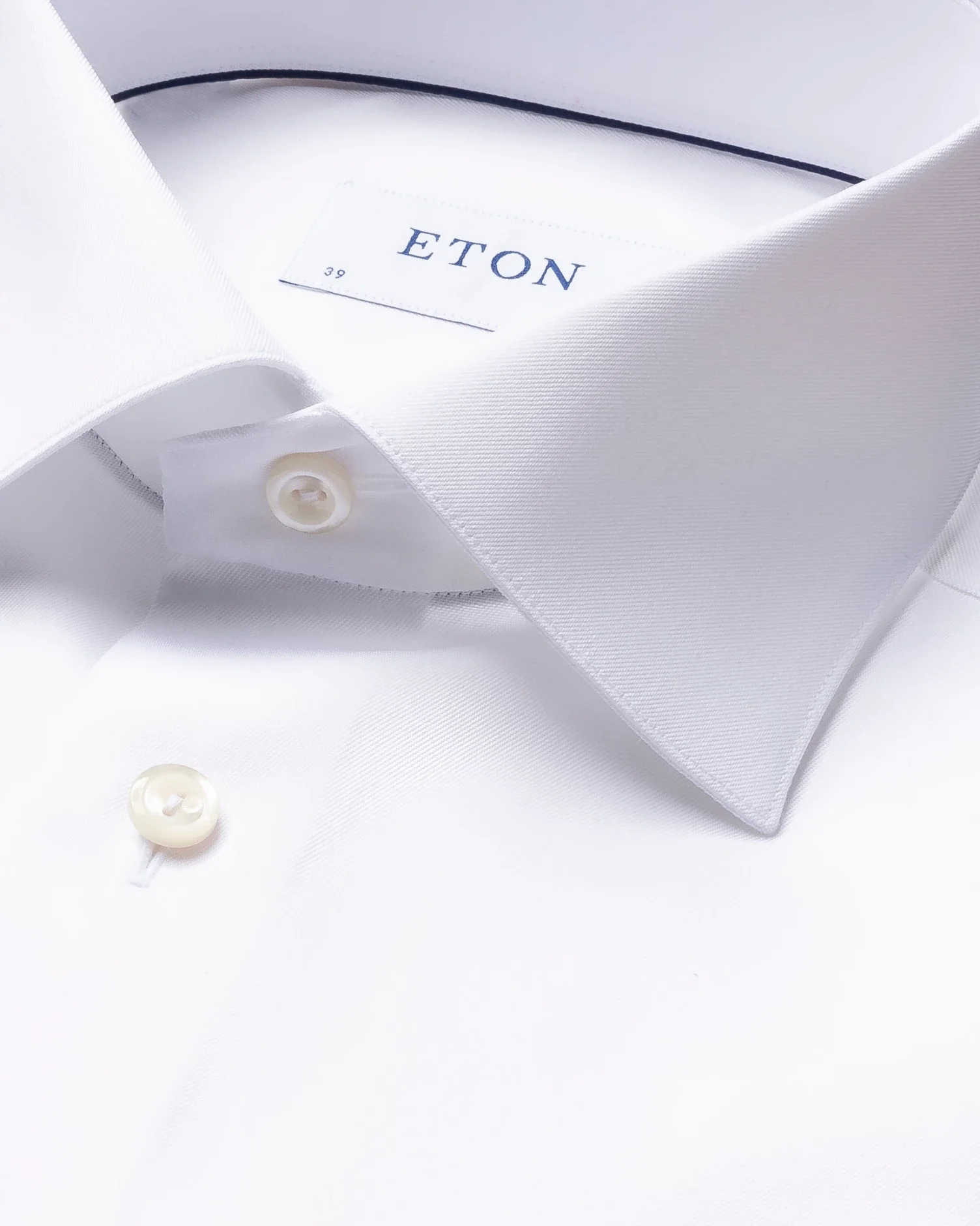 Eton - white love embroidery shirt