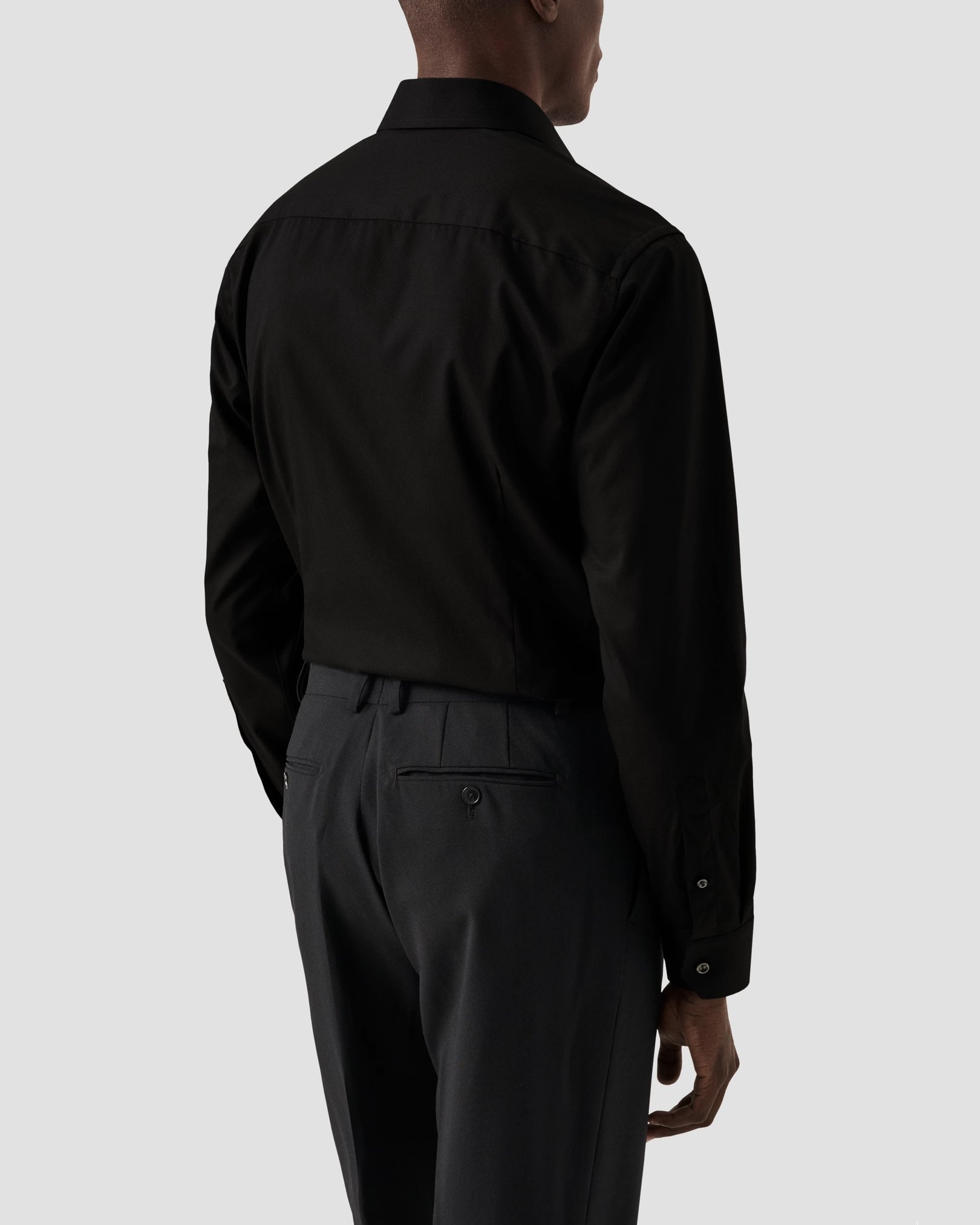 Eton - black twill made to order