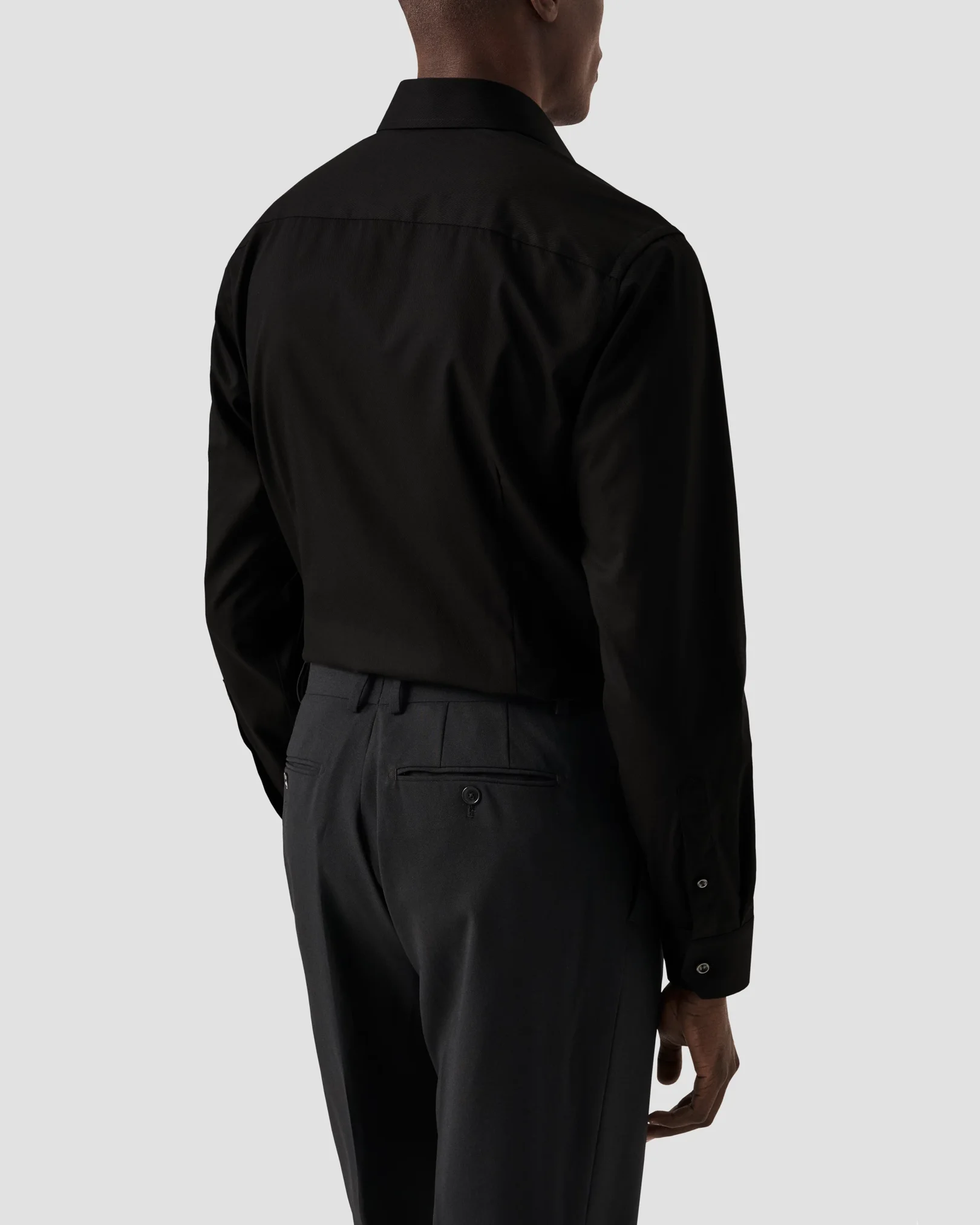 Eton - black twill made to order