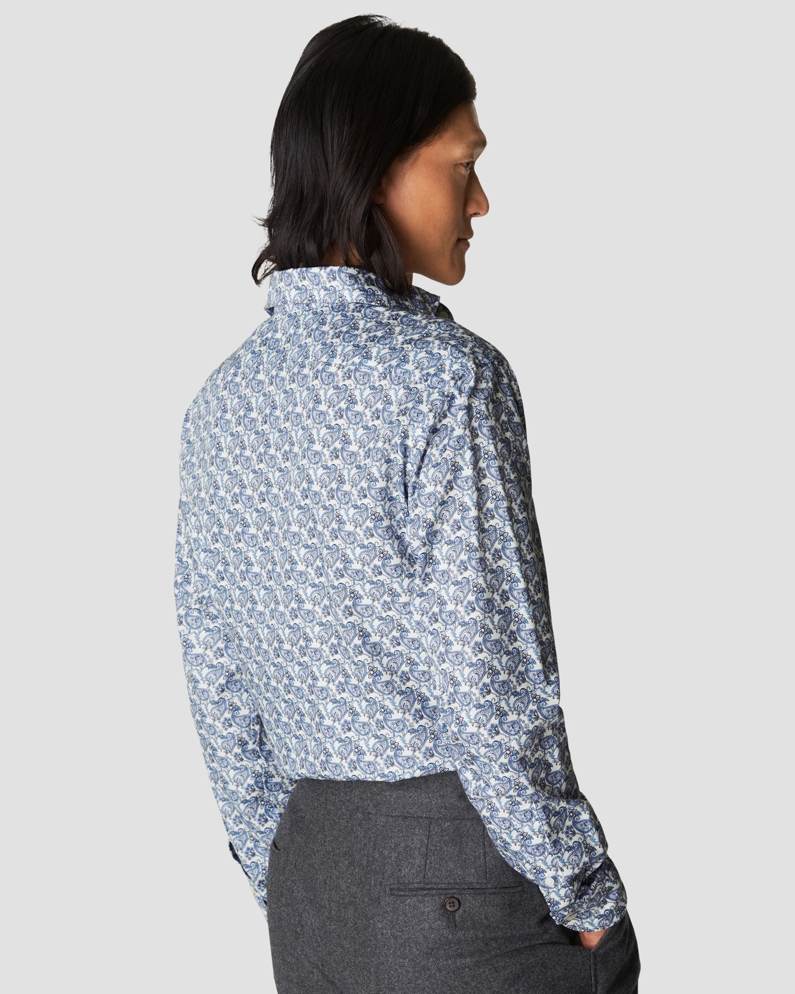 Eton - mid blue siganture twill