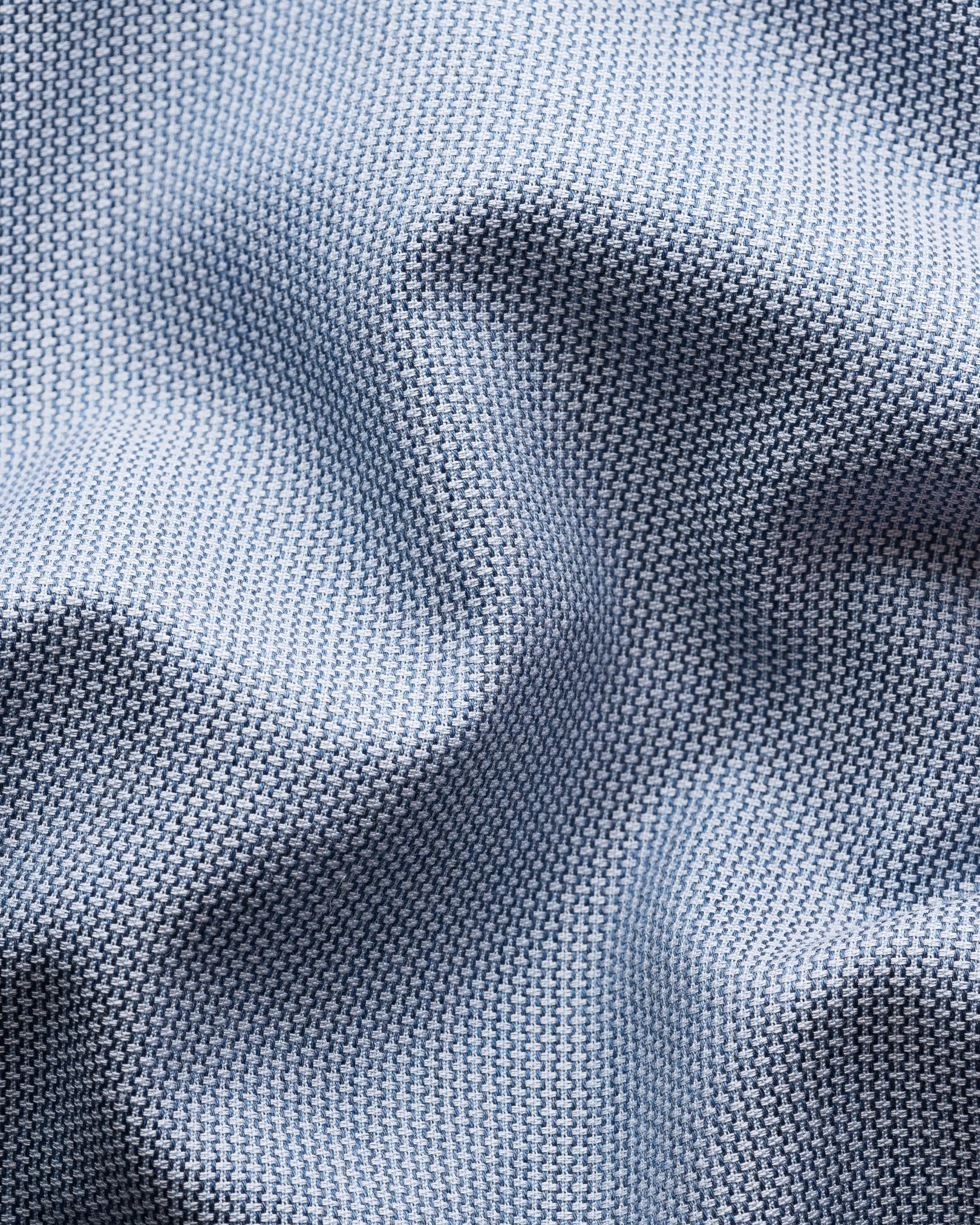 Eton - light blue melange signature twill