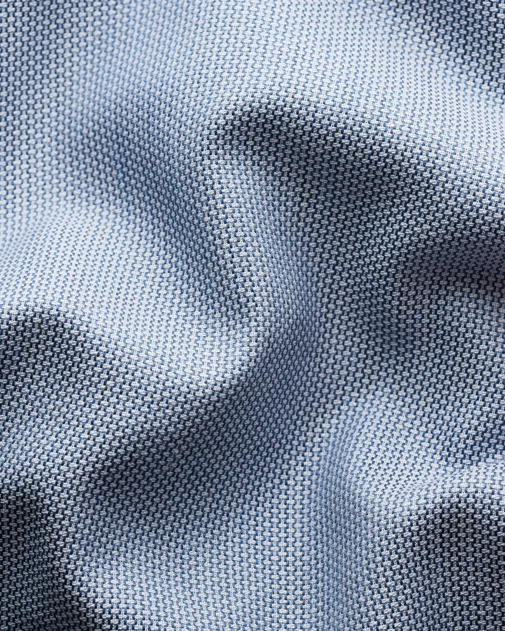 Eton - light blue melange signature twill