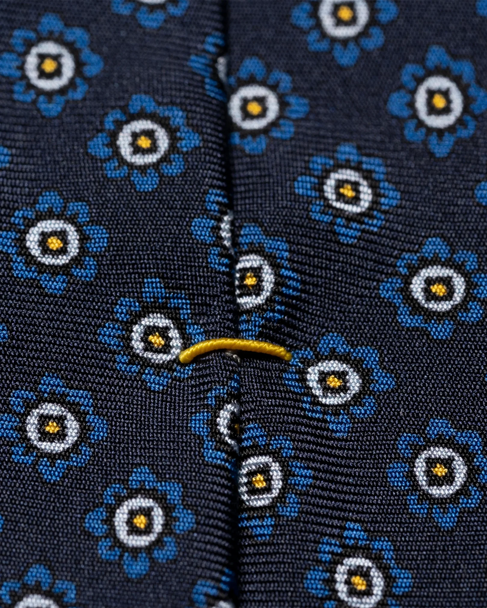 Eton - navy blue fall tie