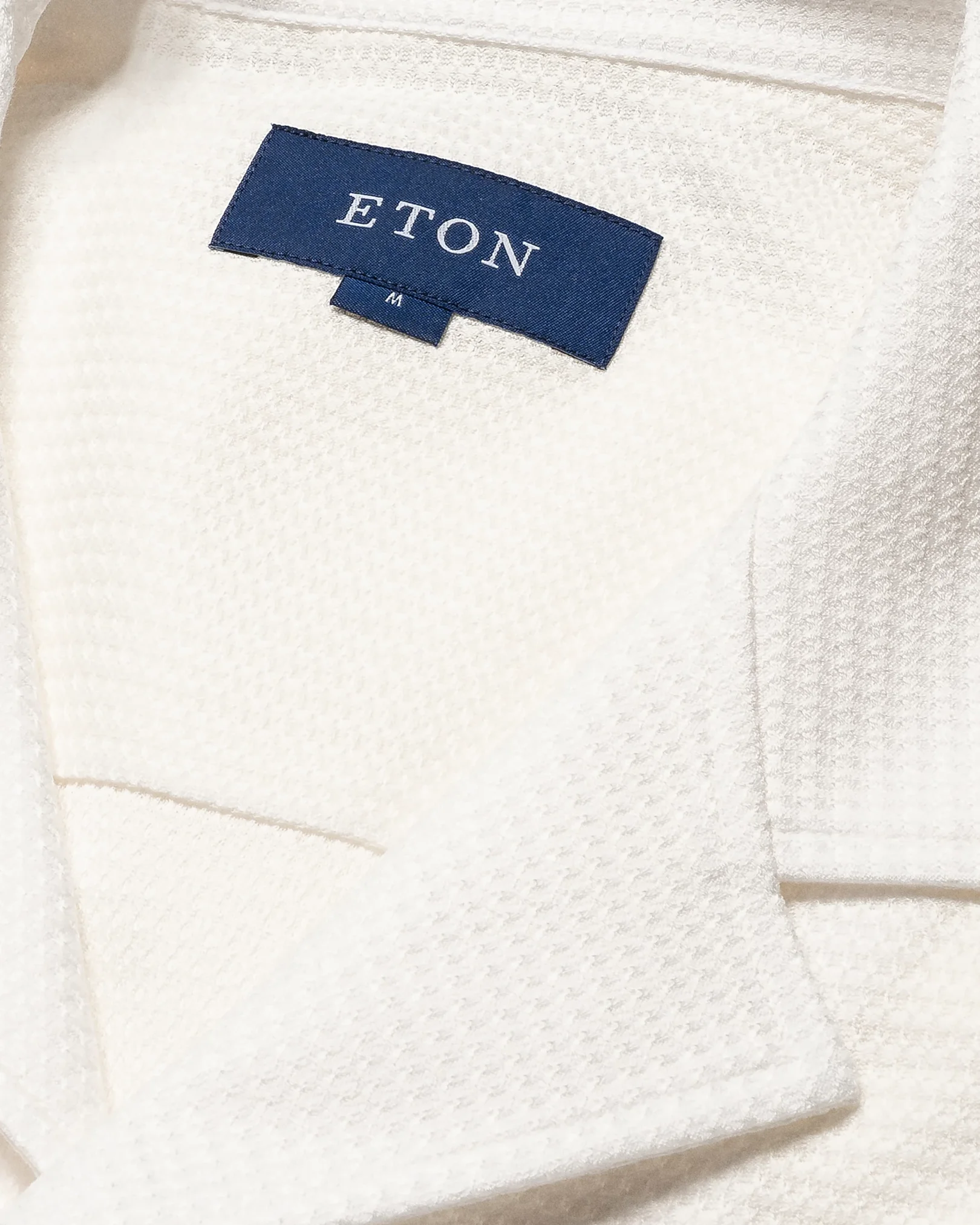 Eton - white jaquard jersey resort