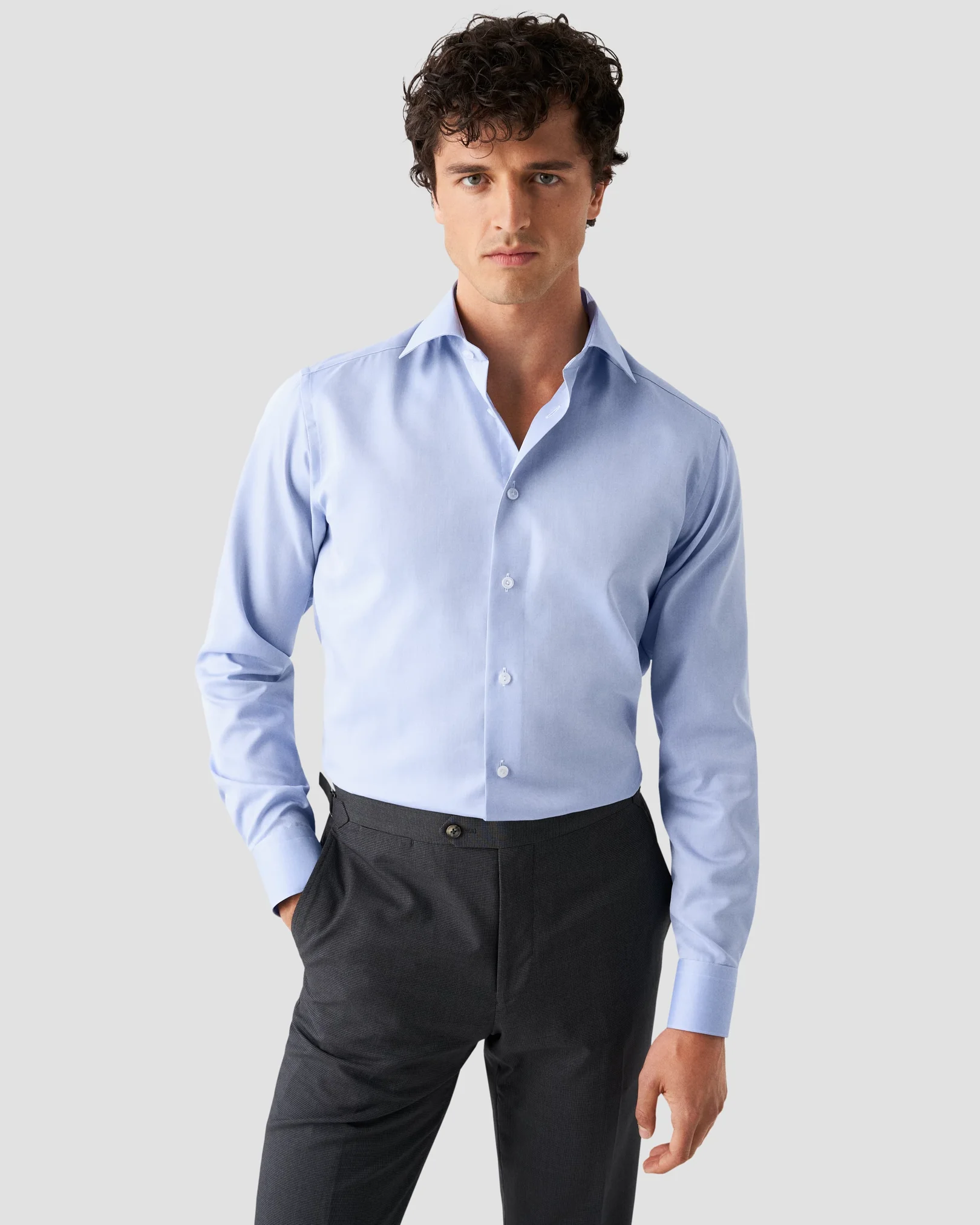 Eton - light blue giza