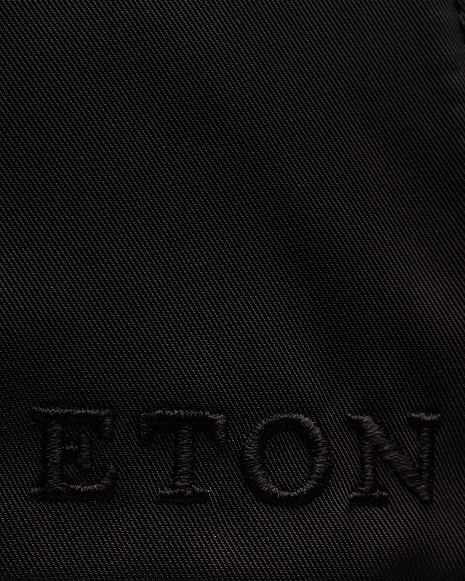 Eton - black nylon cap