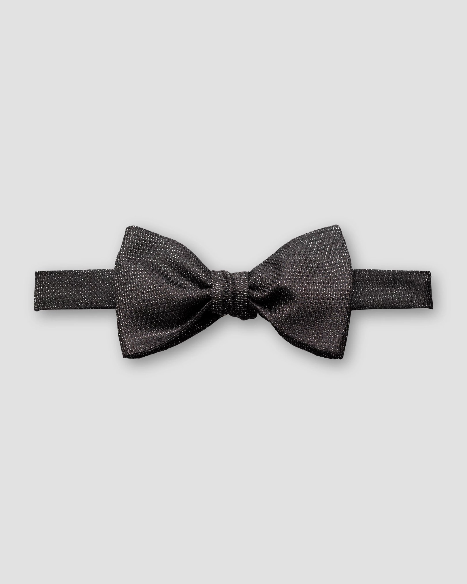 Eton - black lurex bow tie