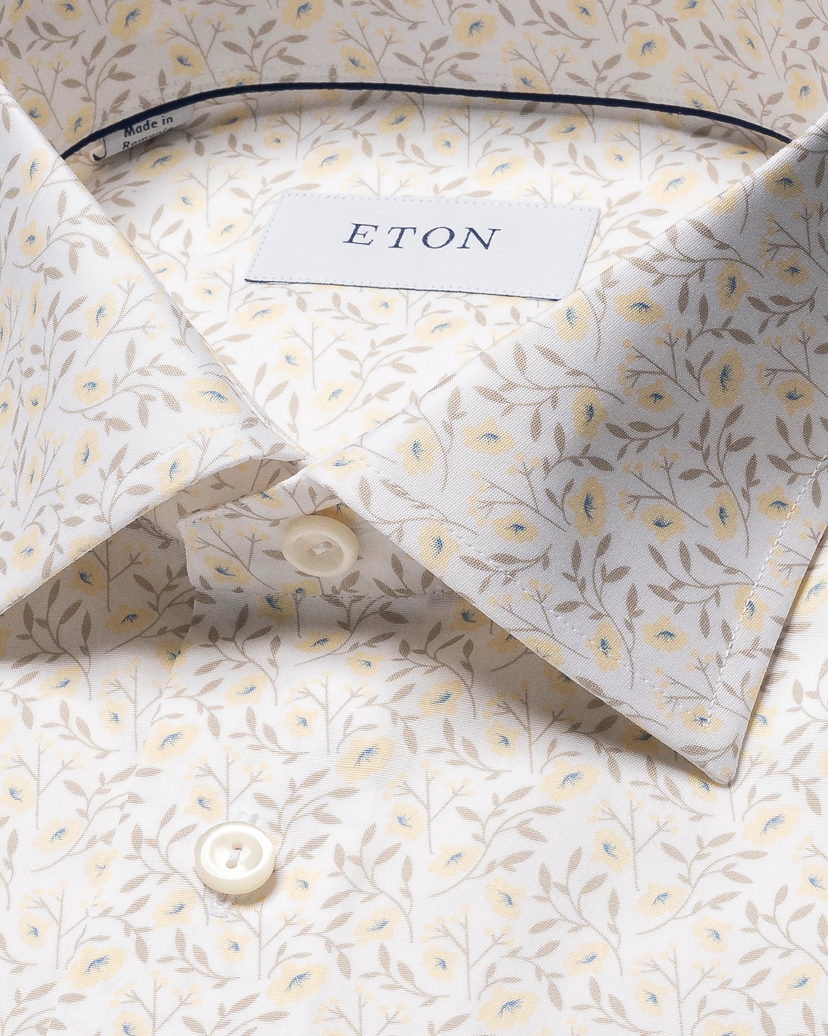 Eton - yellow poplin