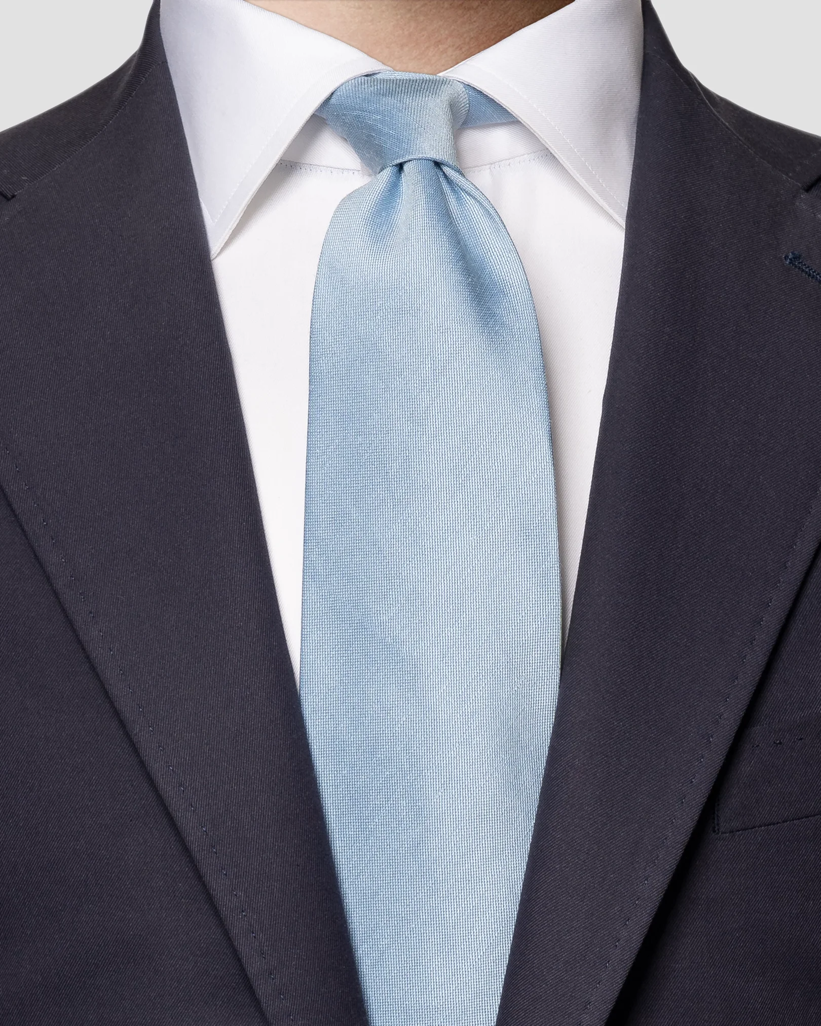 Eton - dark blue tactile tie