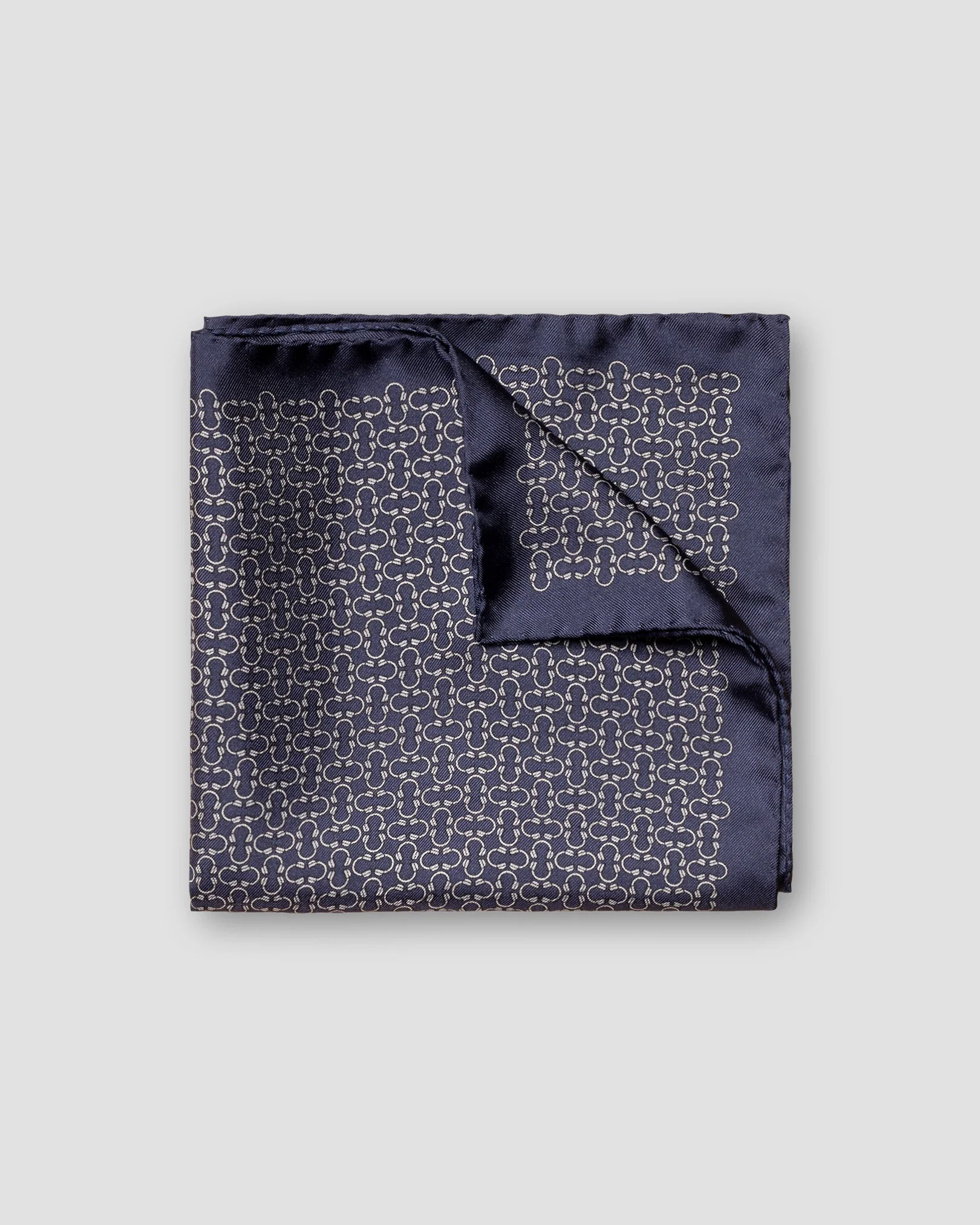Eton - navy blue printed pqs