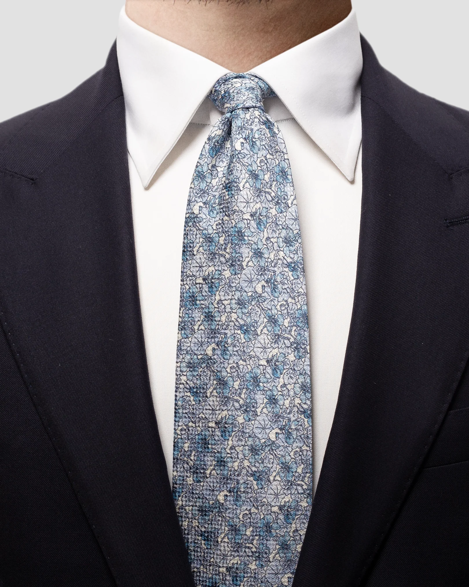 Eton - floral silk tie