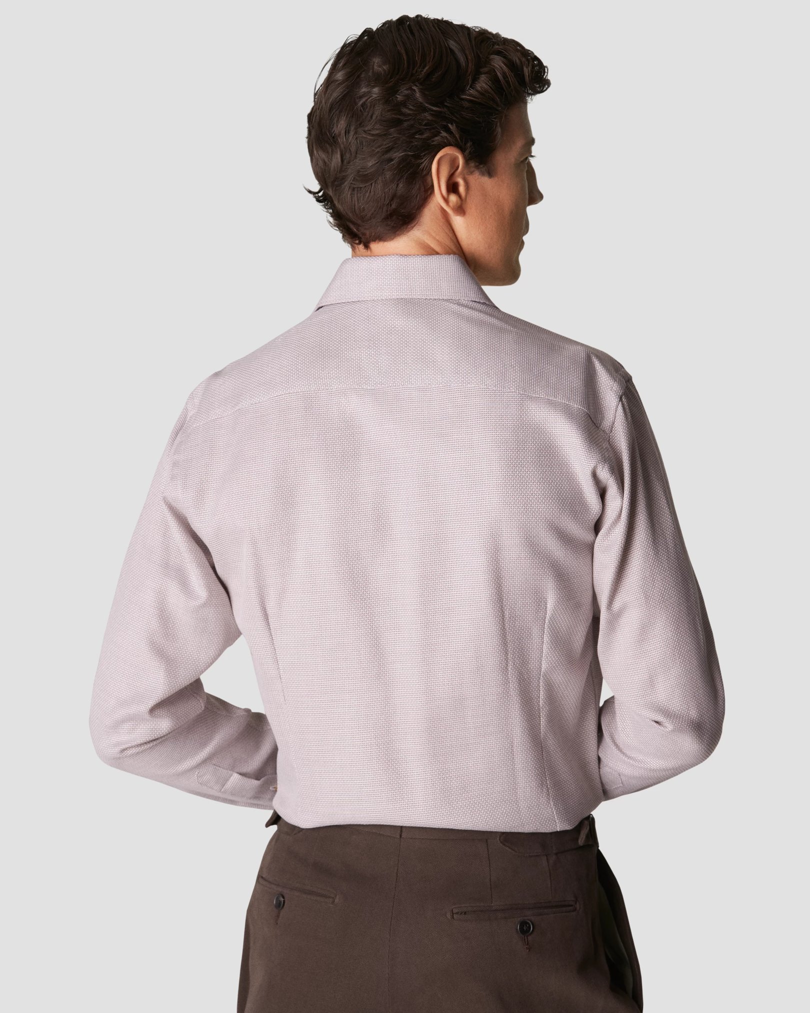 Eton - brown basket weave