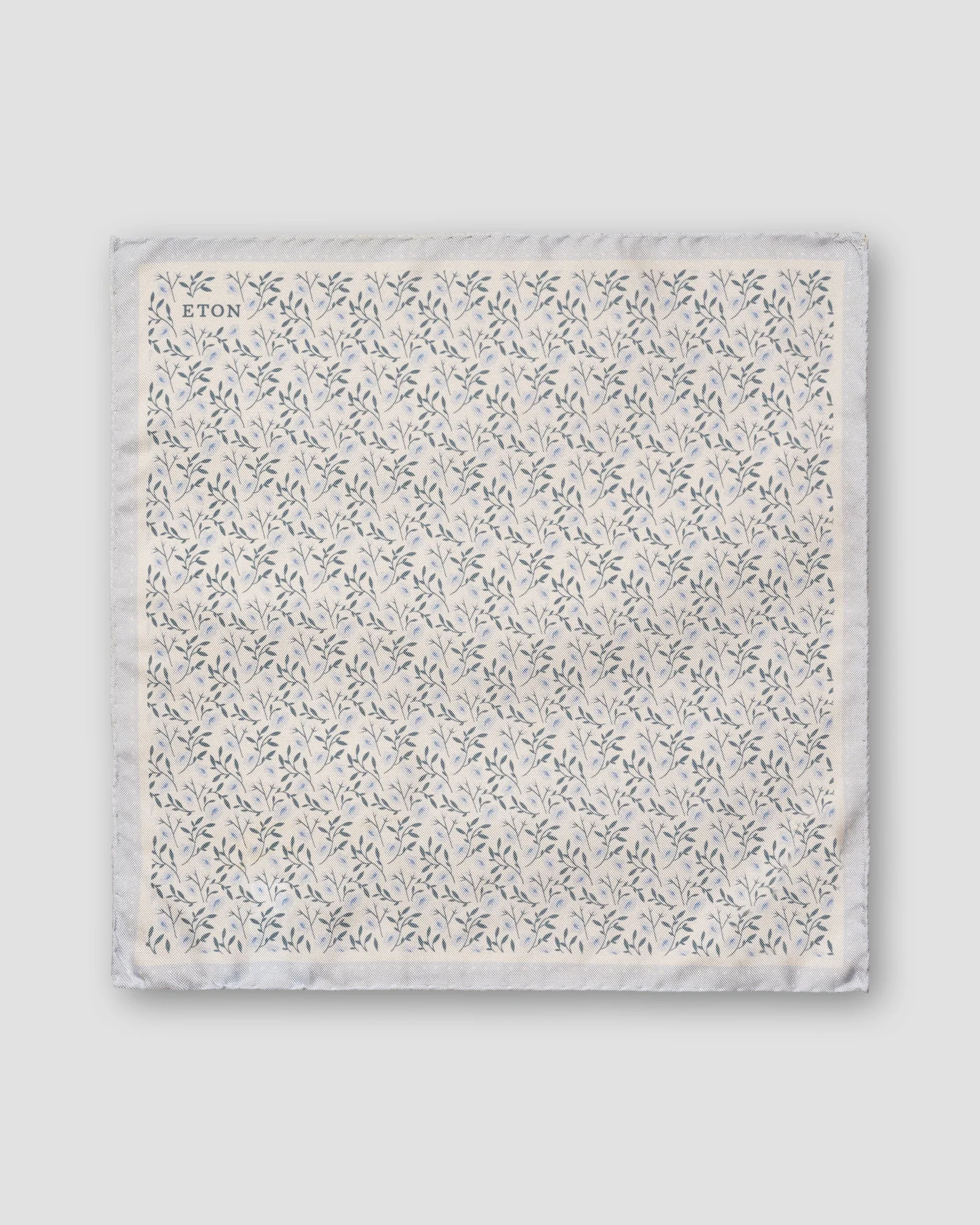 Eton - mid purple floral pocket square