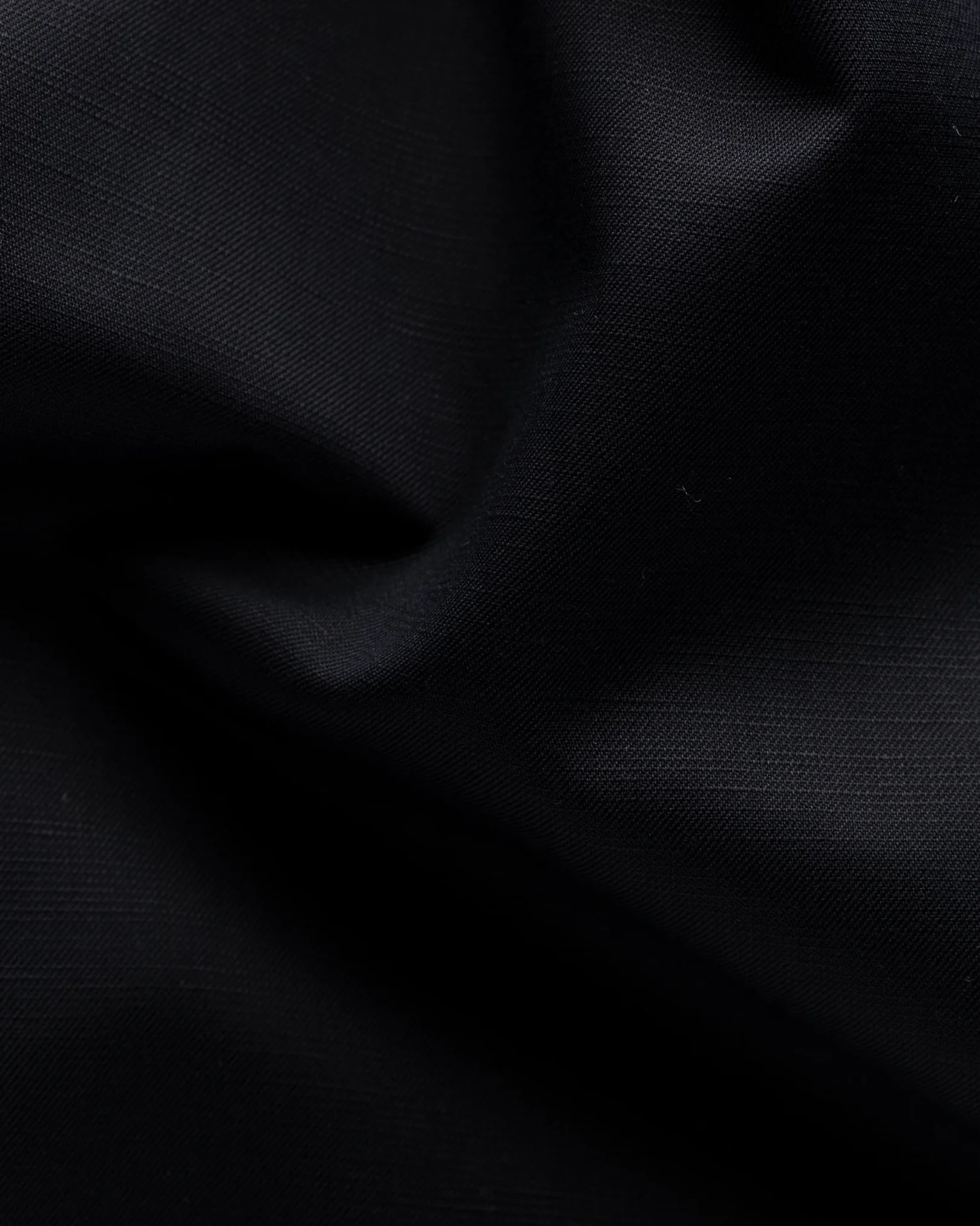 Eton - black textured twill