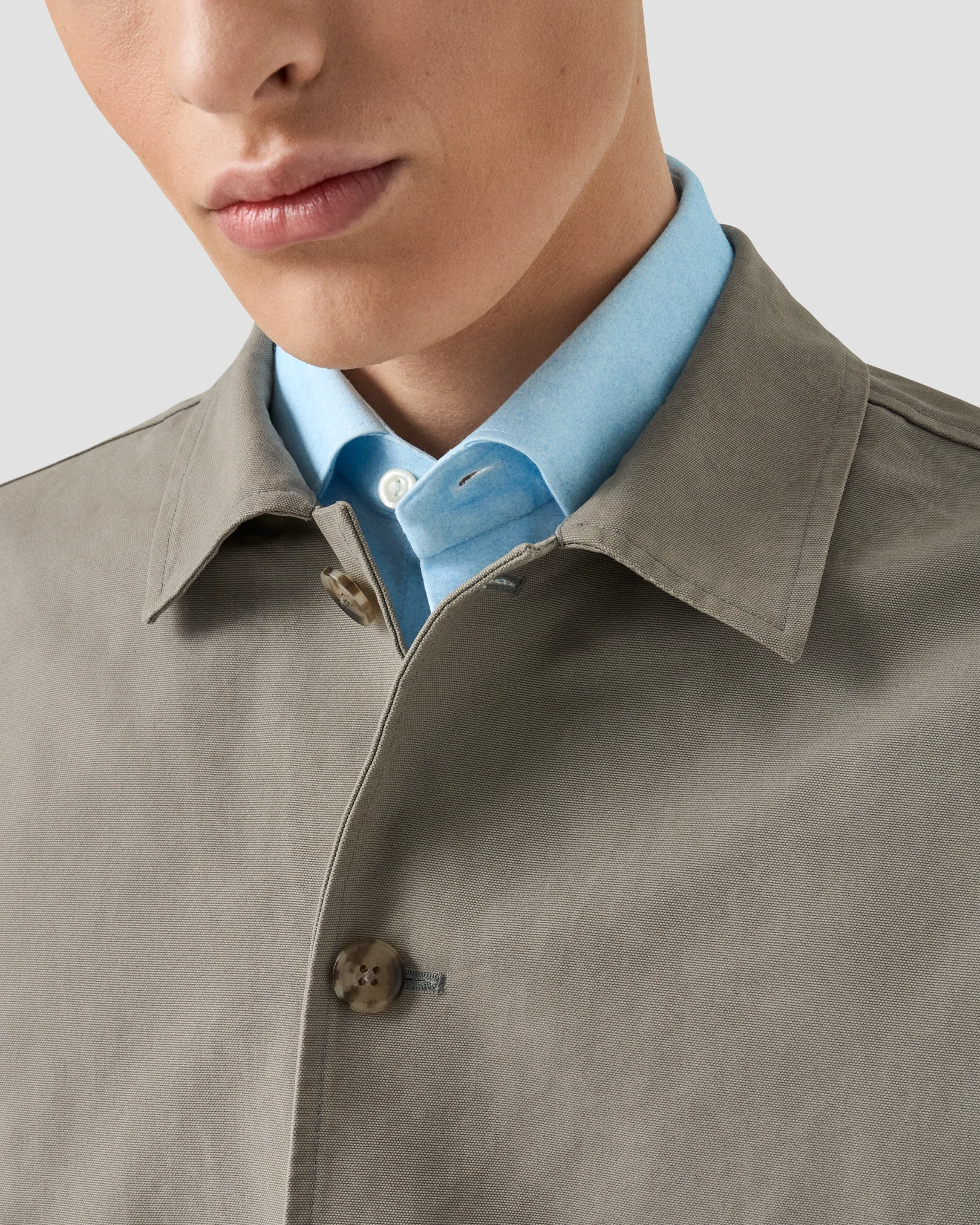 Eton - Hemdjacke aus Canvas