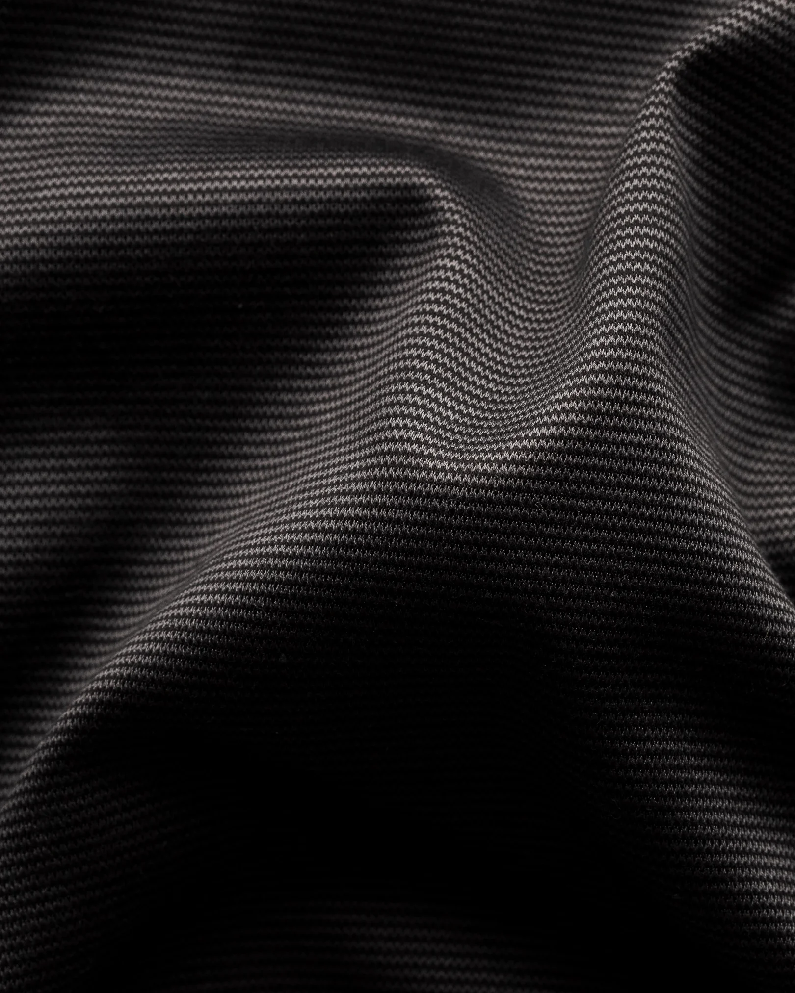 Eton - black interlock jersey t shirt short sleeve