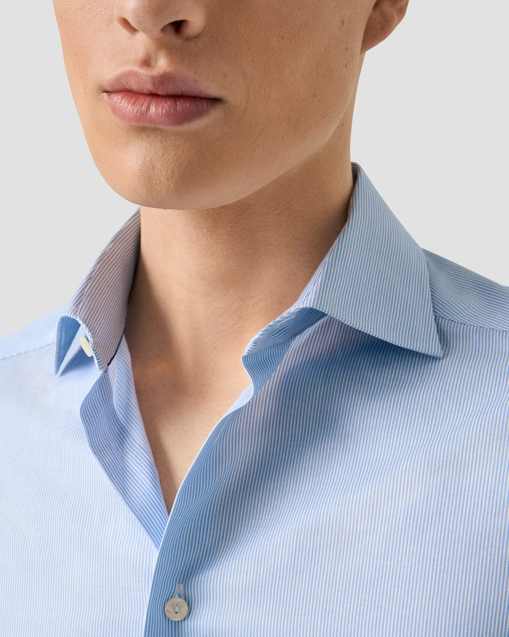 Eton - Fine Stripe Signature Twill Shirt
