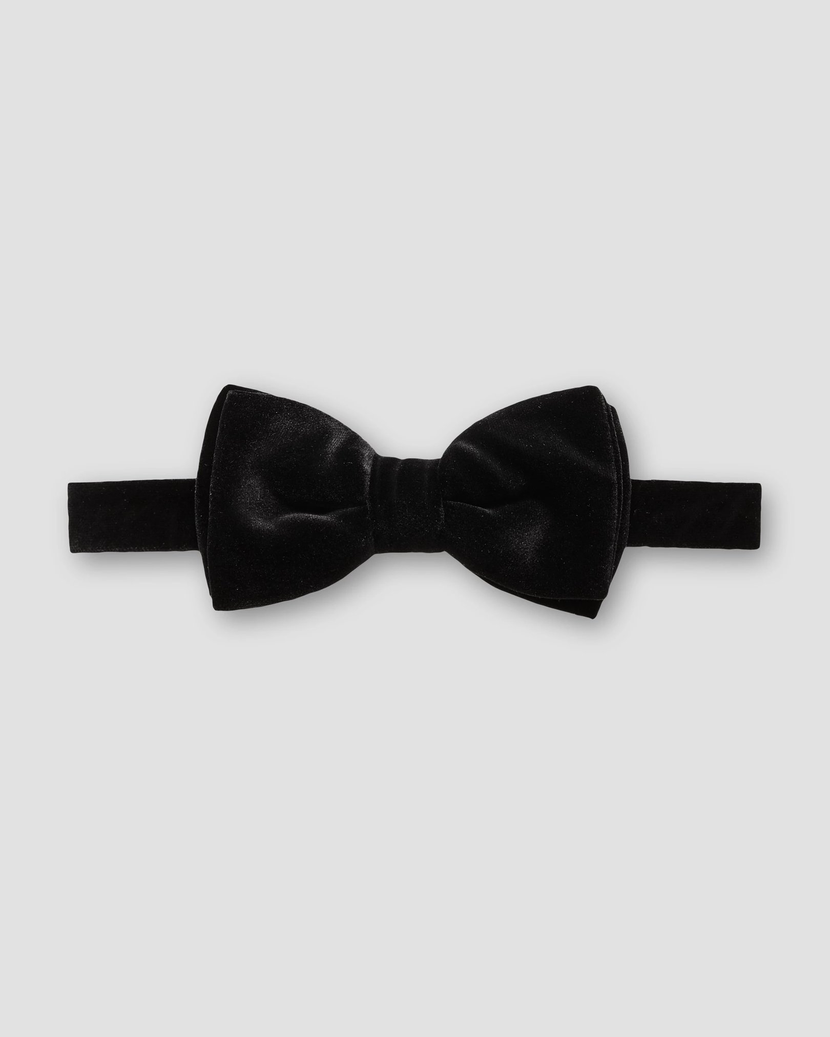 Eton - Black Velvet Bow Tie – Ready Tied