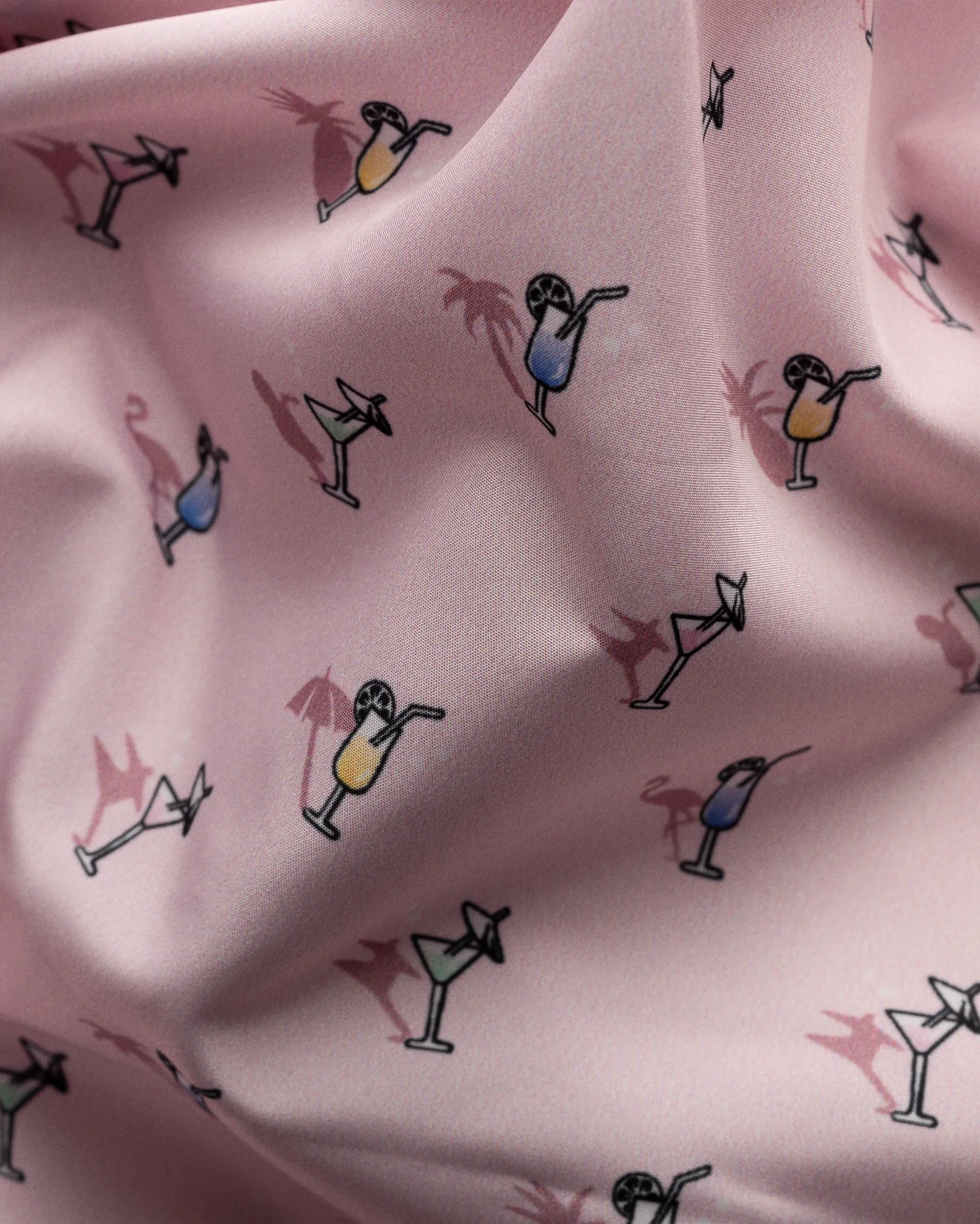Eton - pink drink swimshorts