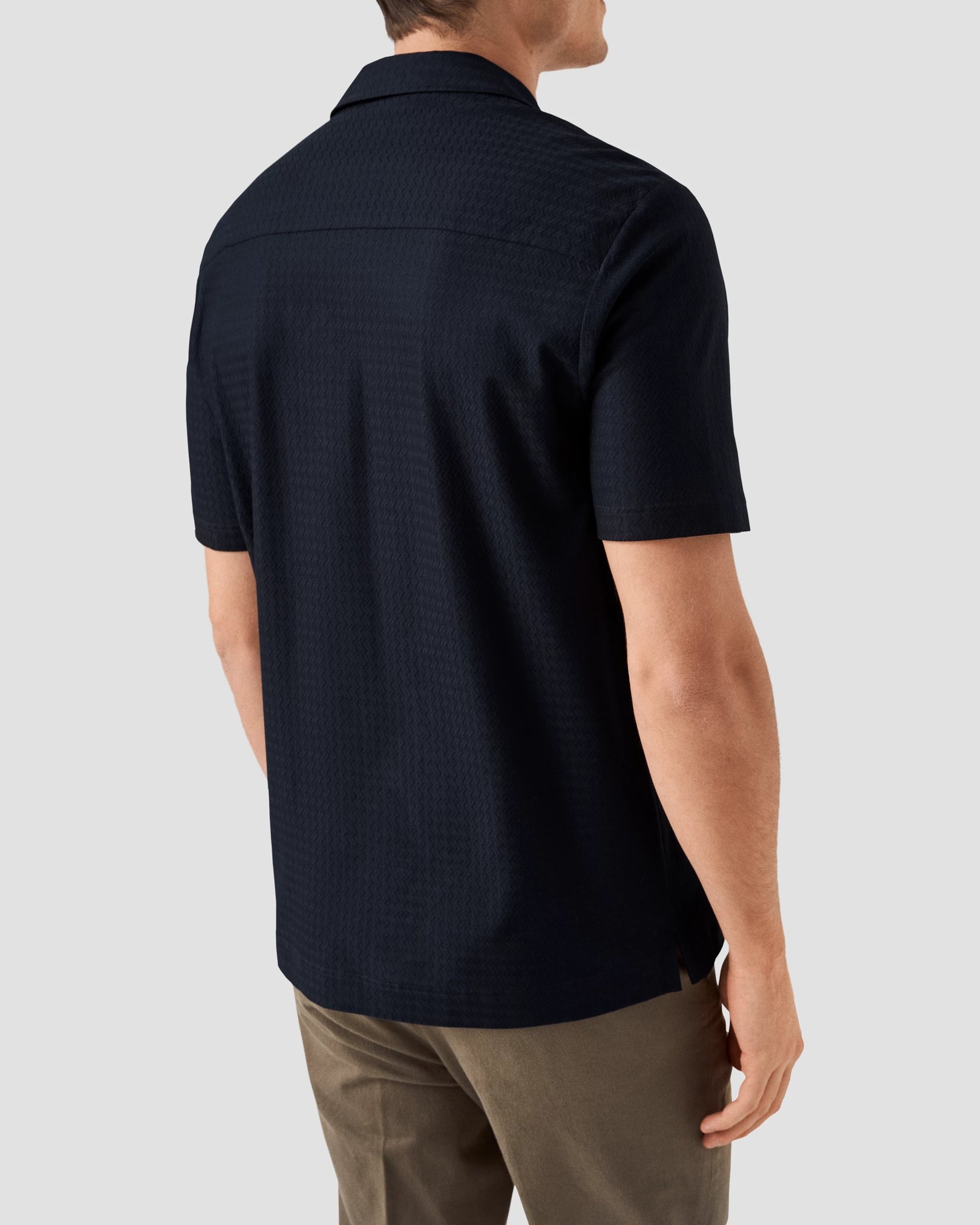 Eton - navy blue knitted