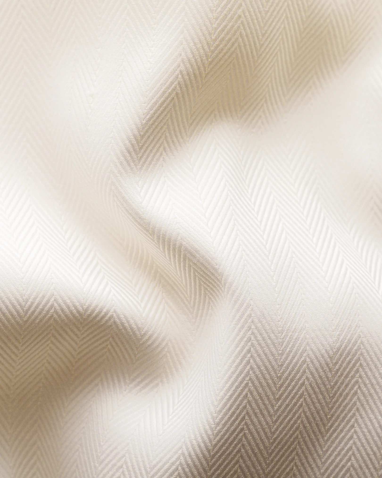 Eton - off white herringbone french cuff shirt