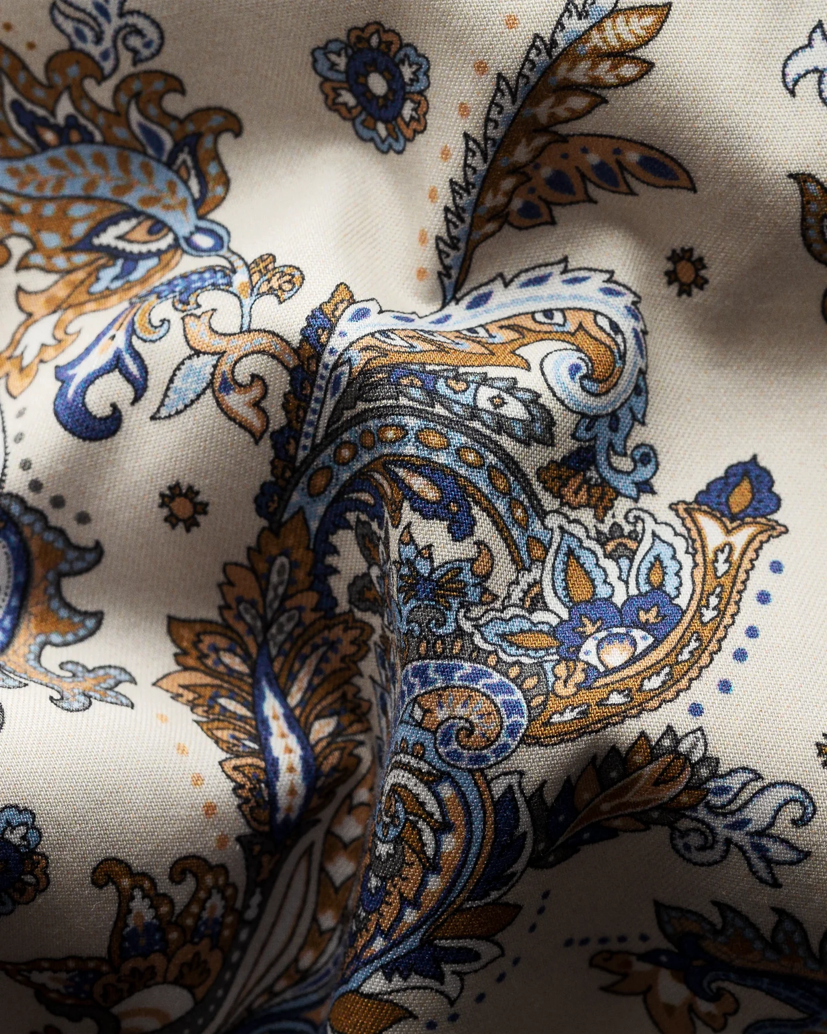 Eton - paisley signature twill shirt