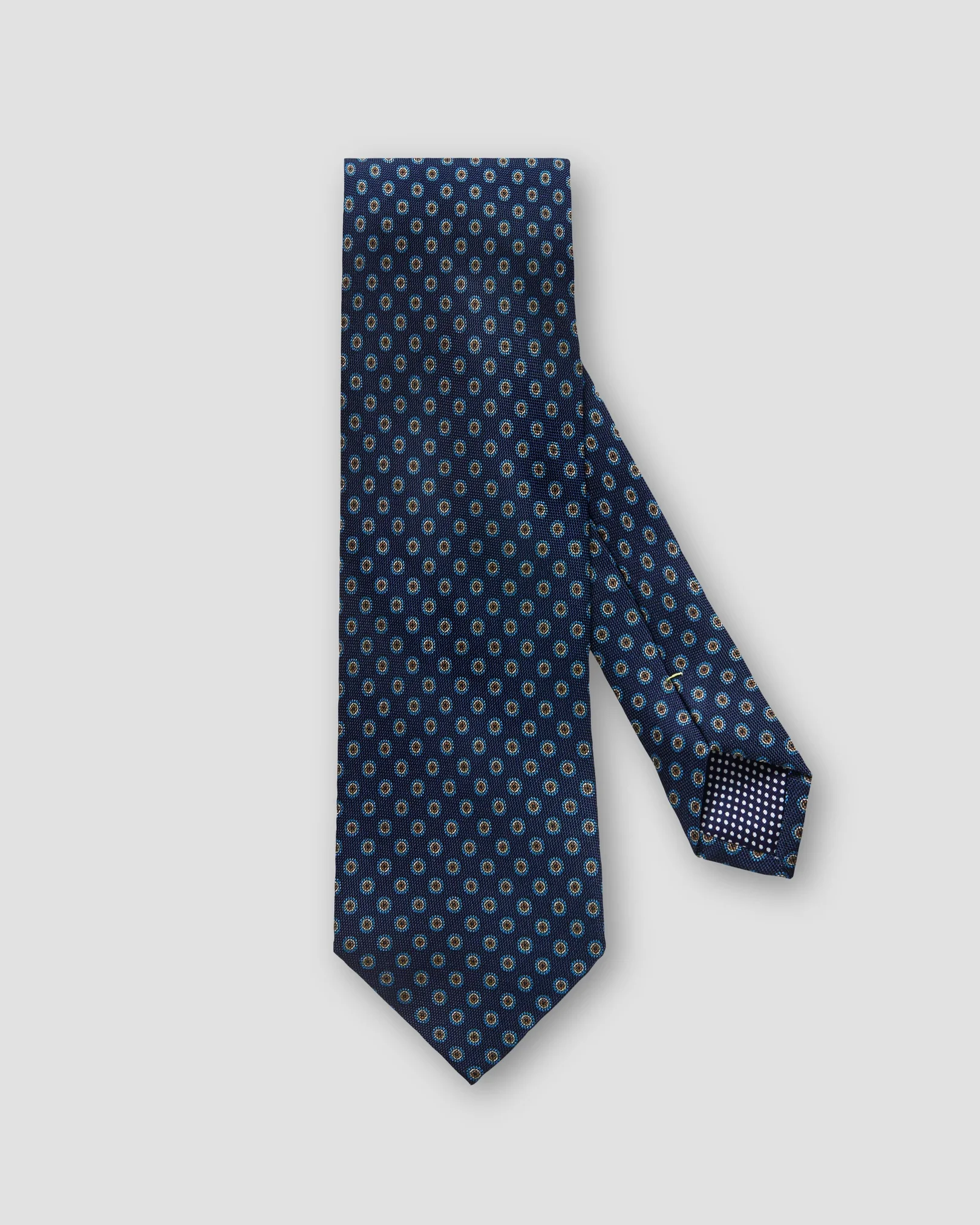 Eton - navy blue geometric