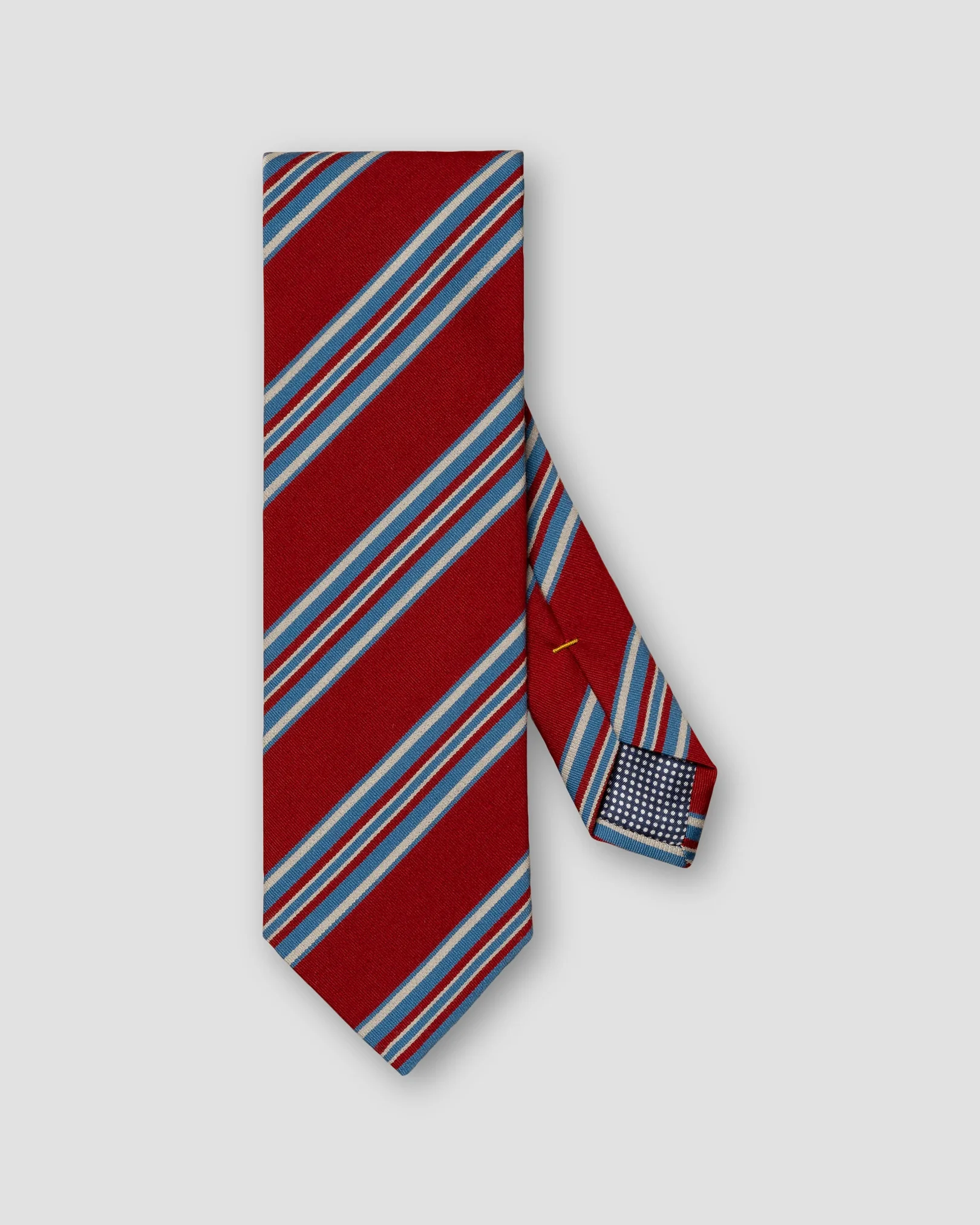 Eton - dark red regimental tie