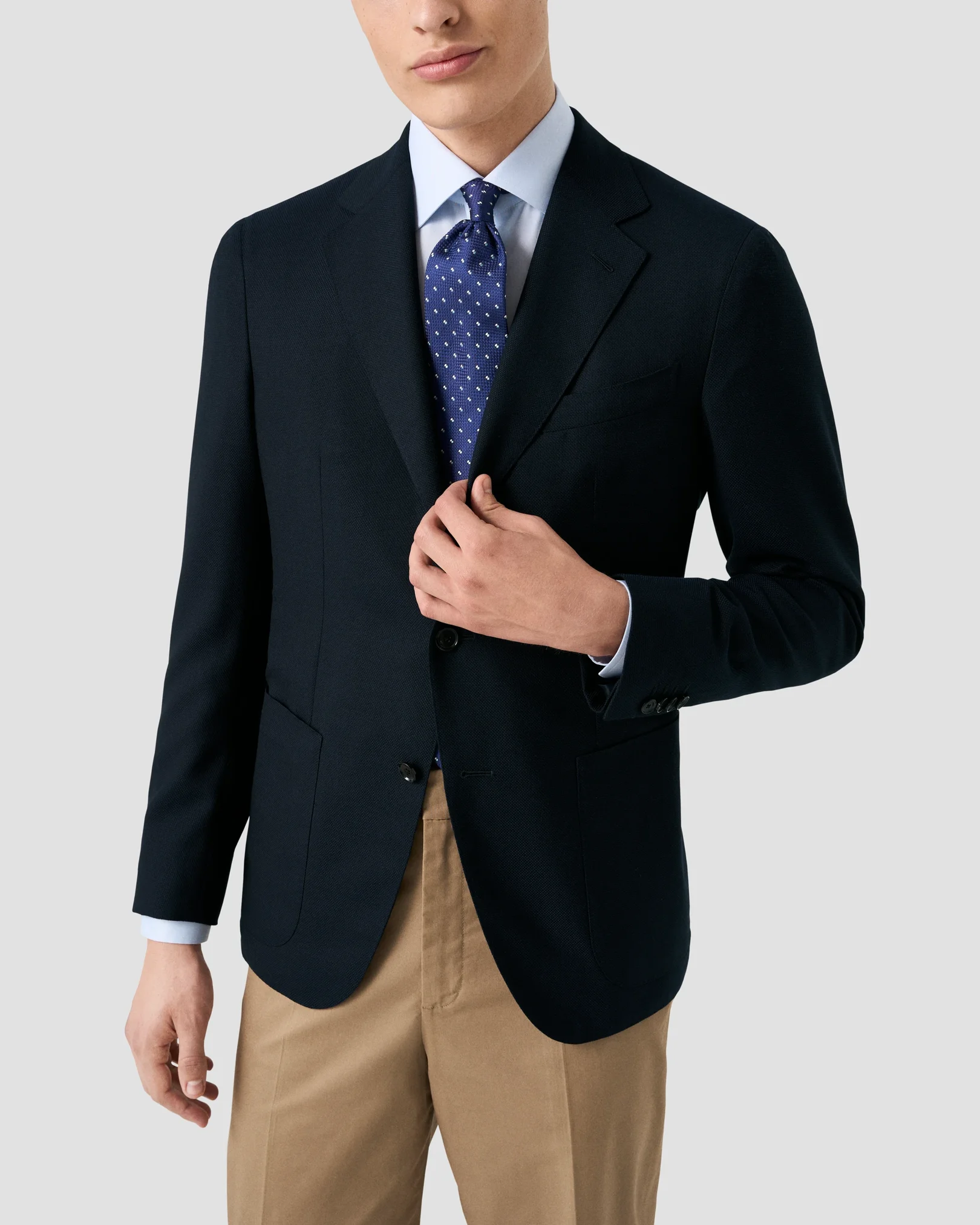 Eton - signature oxford shirt light blue