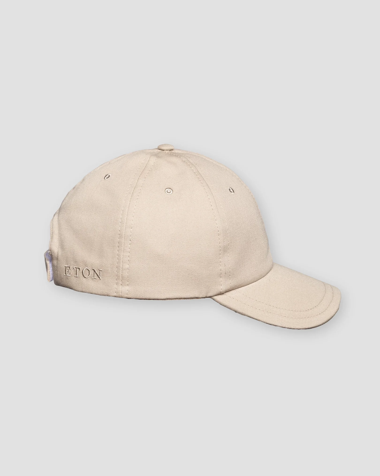 Eton - brown cotton baseball cap