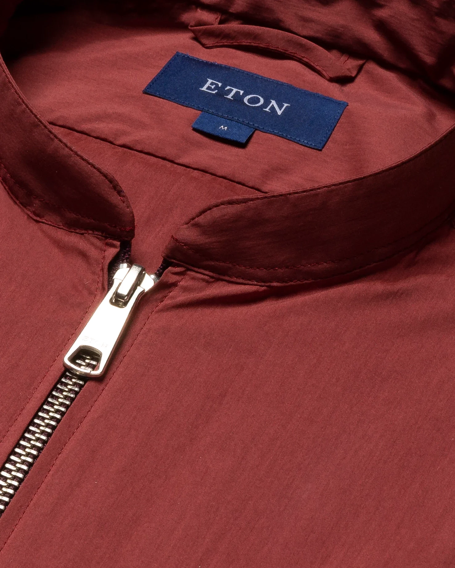 Eton - red wind vest stand collar low sleeve less vest
