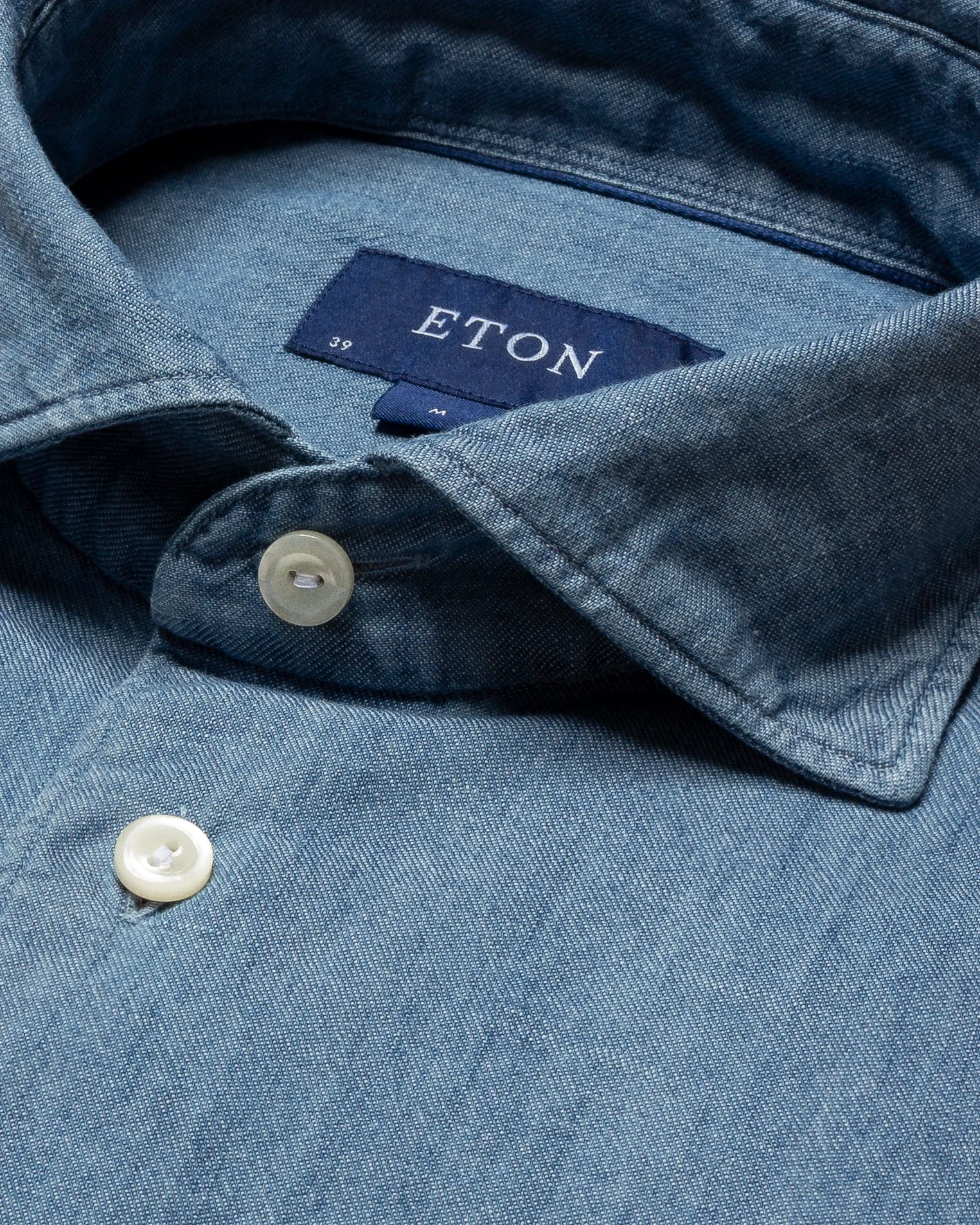 Eton - light blue denim shirt