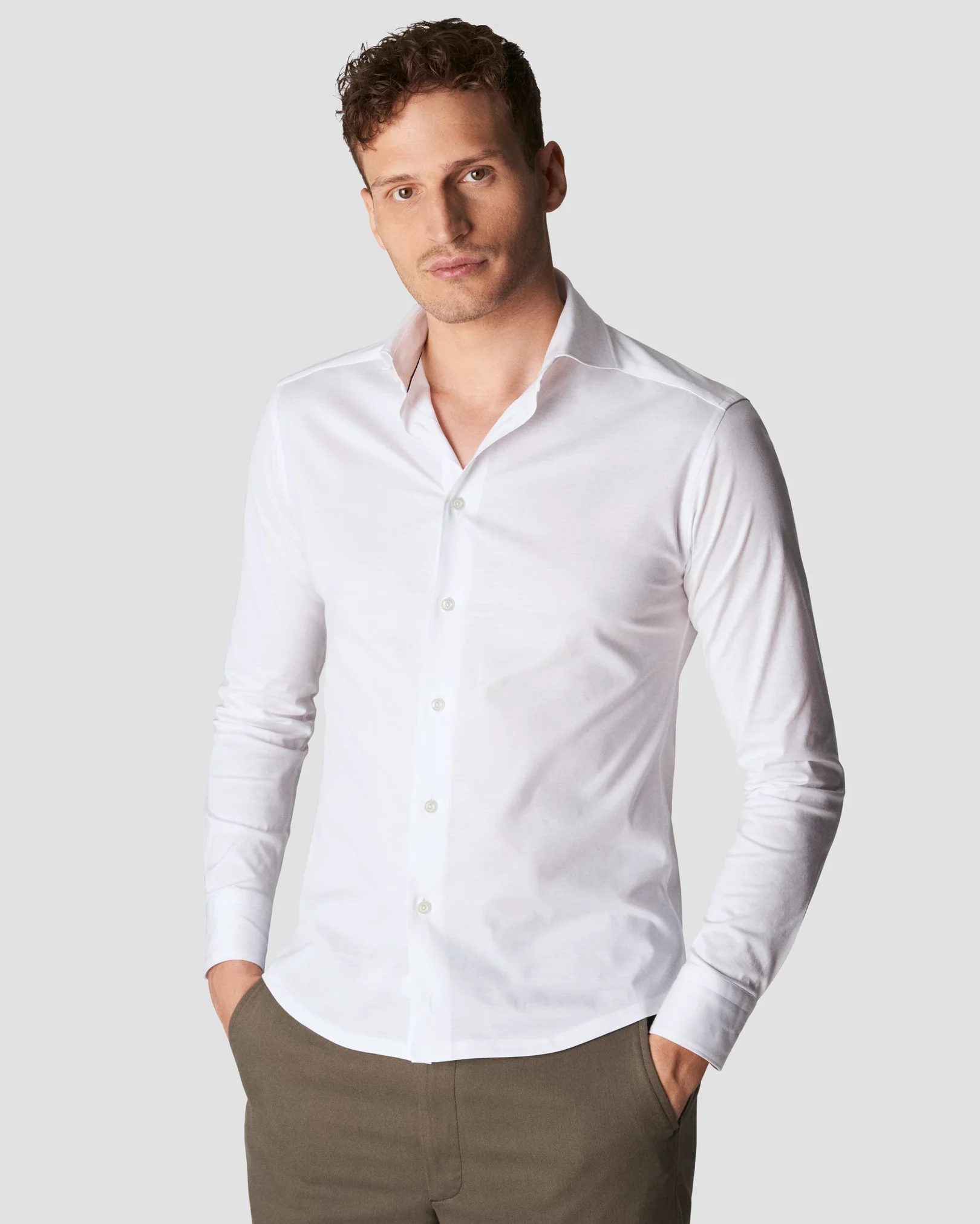 Eton - white jersey