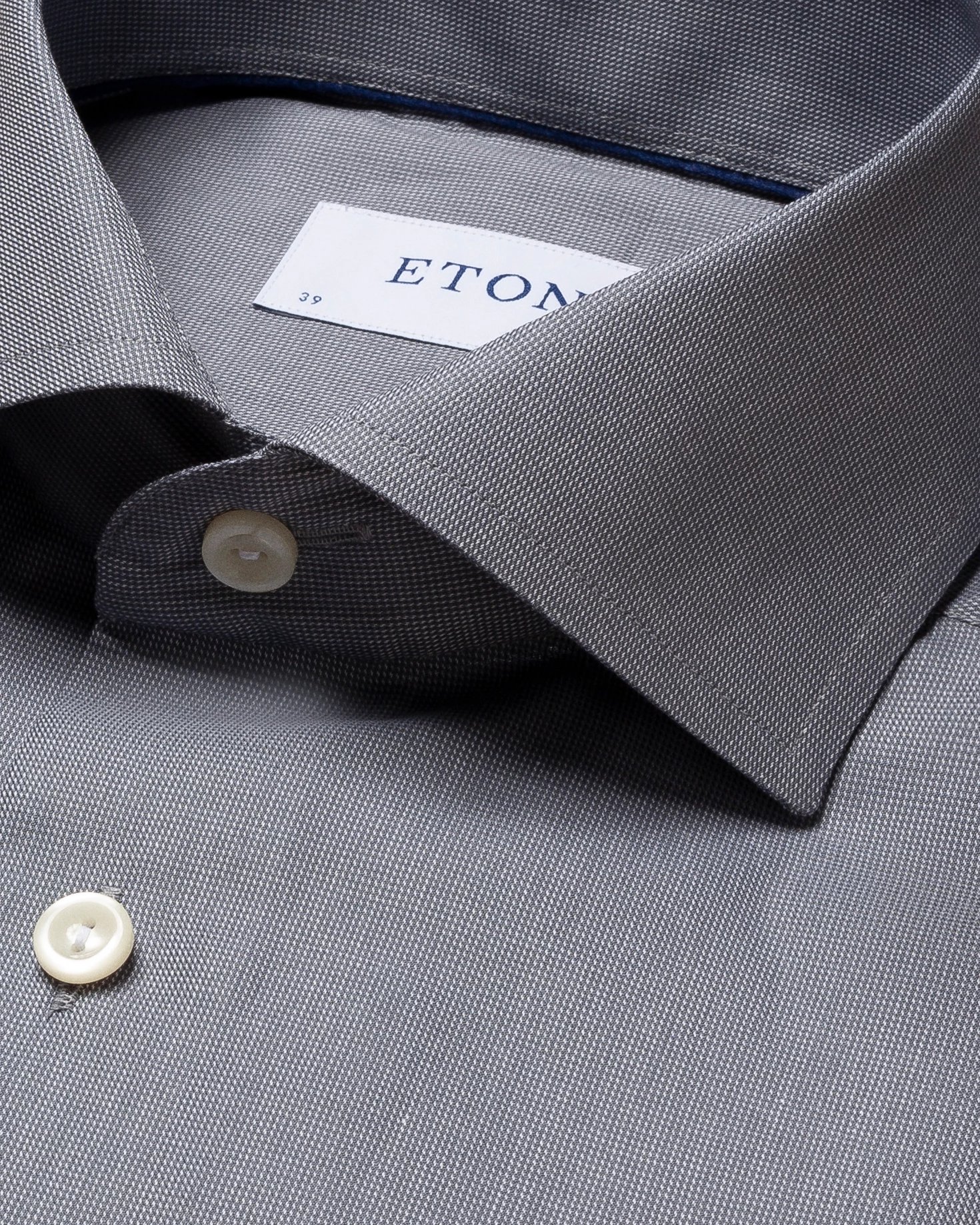 Eton - gray flannel shirt