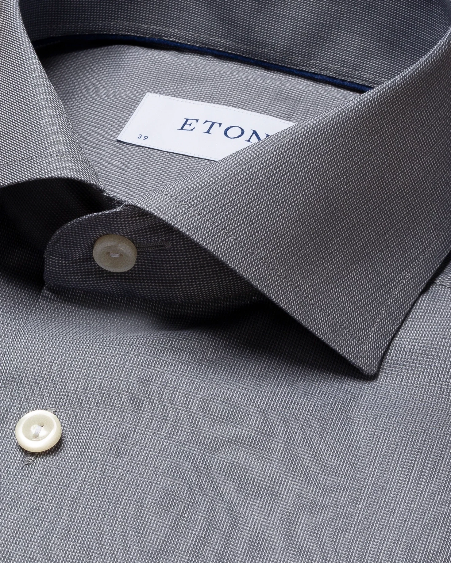 Eton - gray flannel shirt