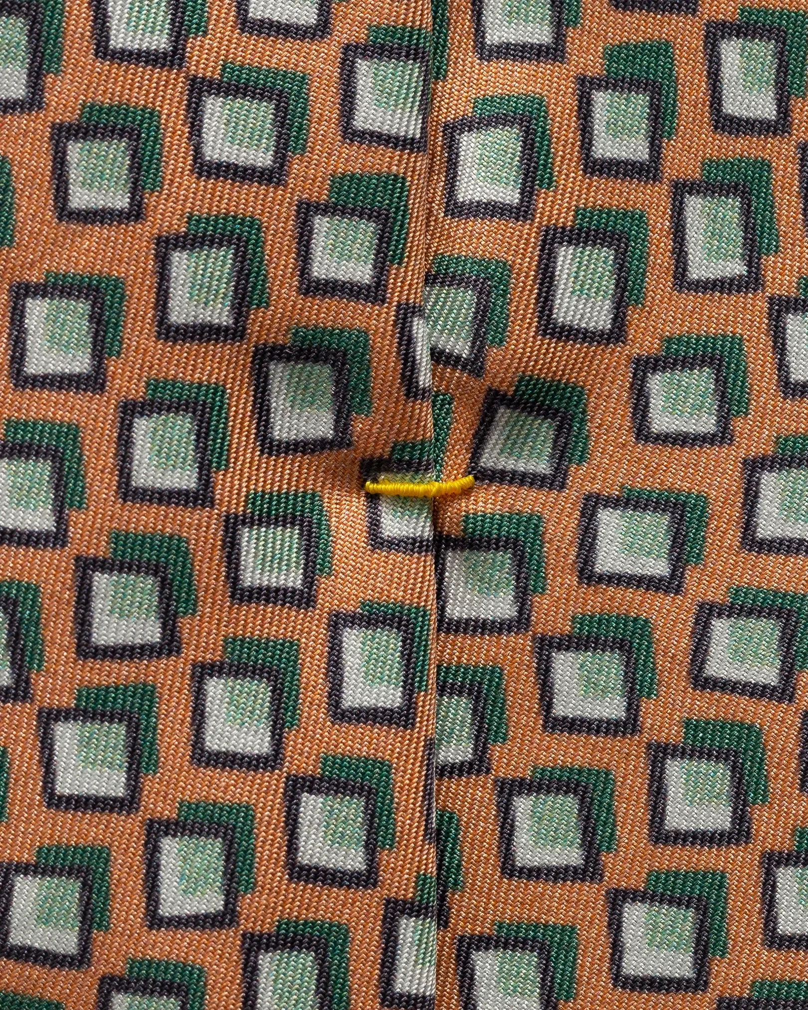 Eton - light red patterned silk tie