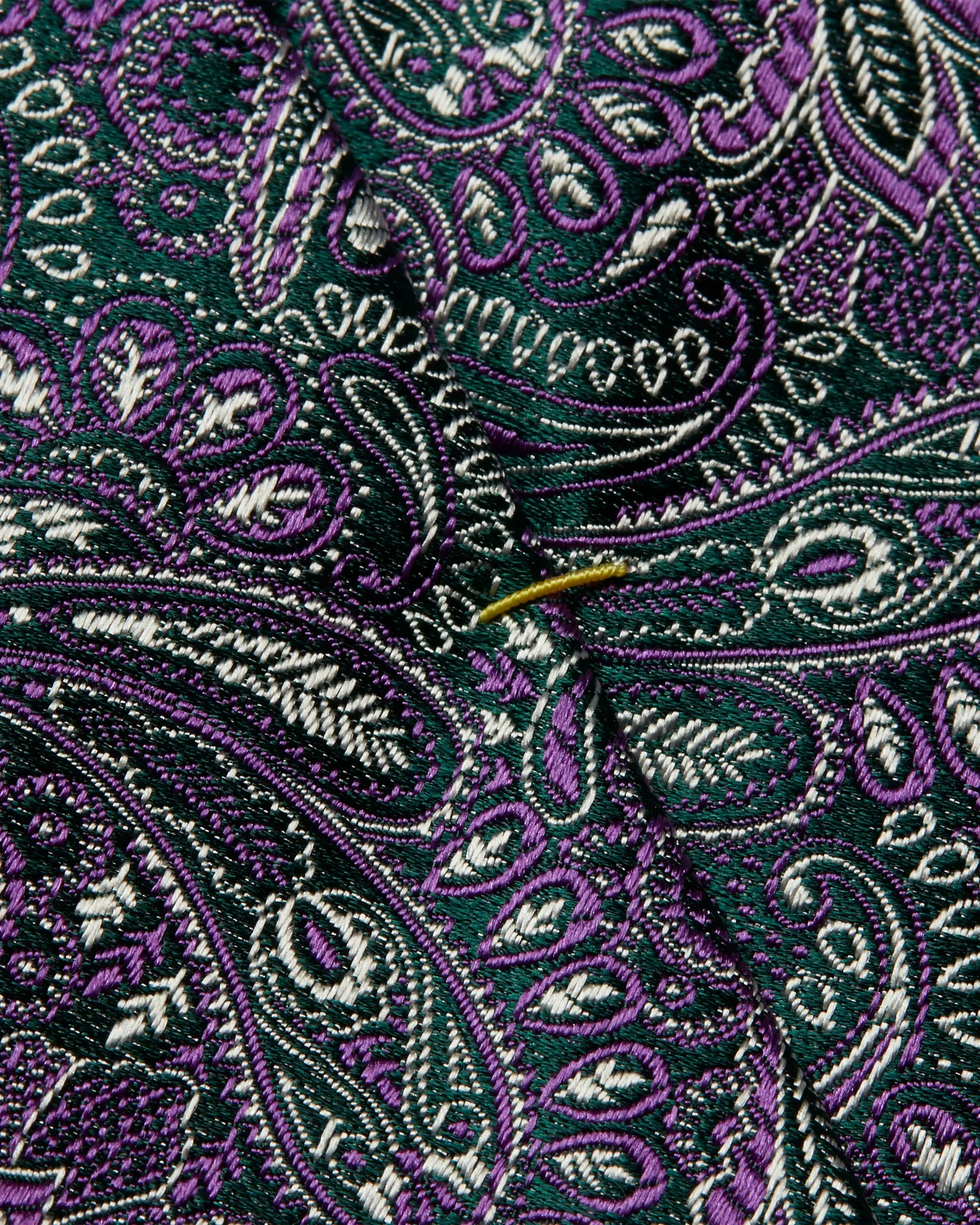 Eton - green paisley tie