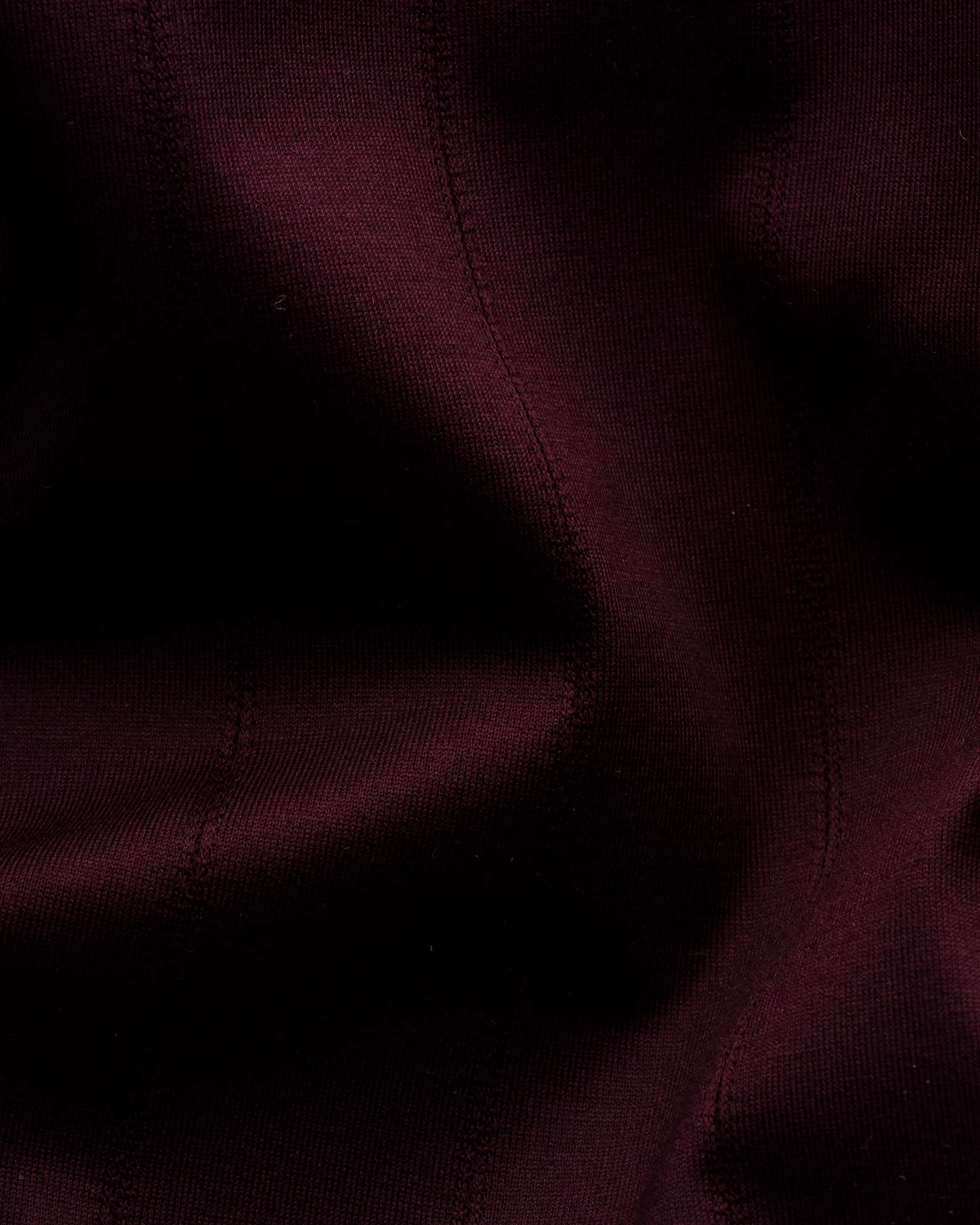 Eton - dark purple knitted jersey long sleeve