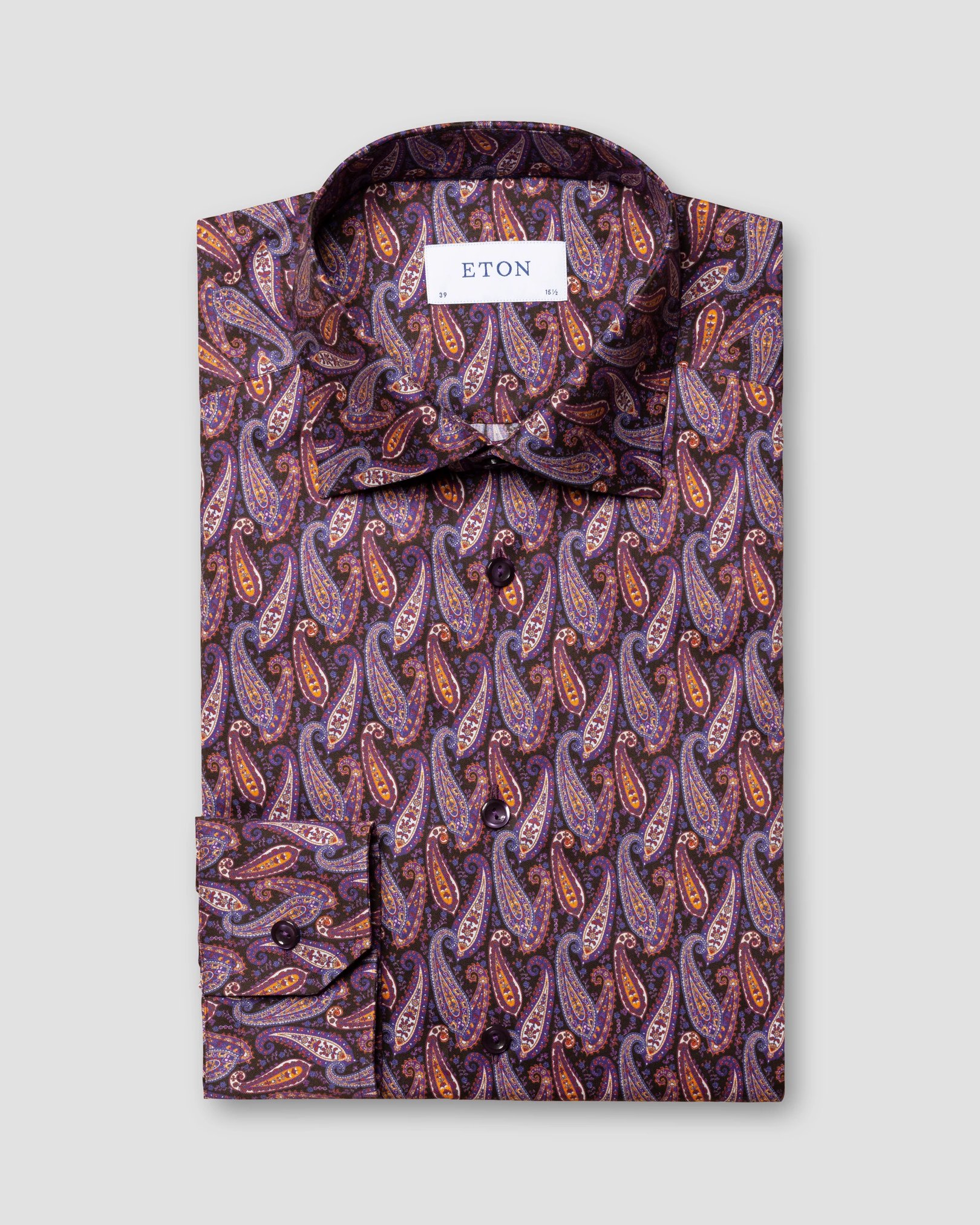Eton - dark purple signature twill